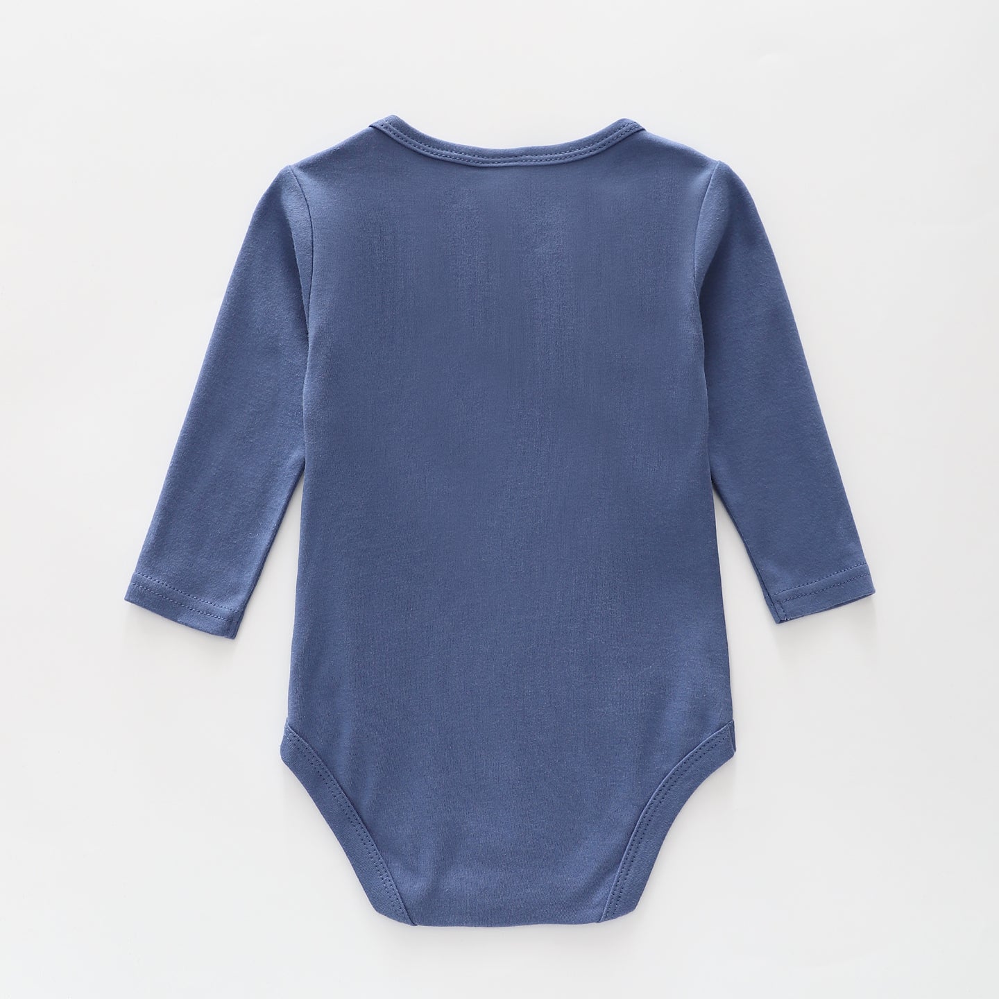 Blue Textured Bodysuit