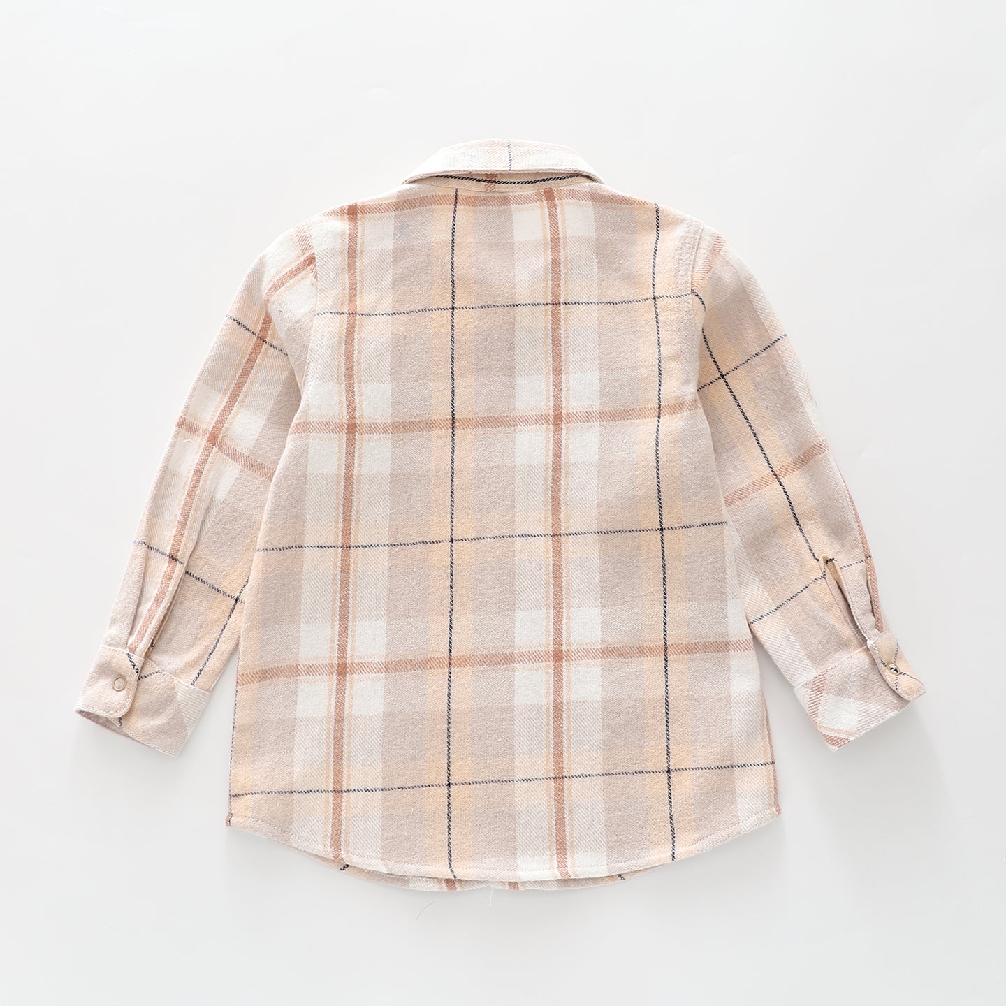 Brown Flannel Check Shirt