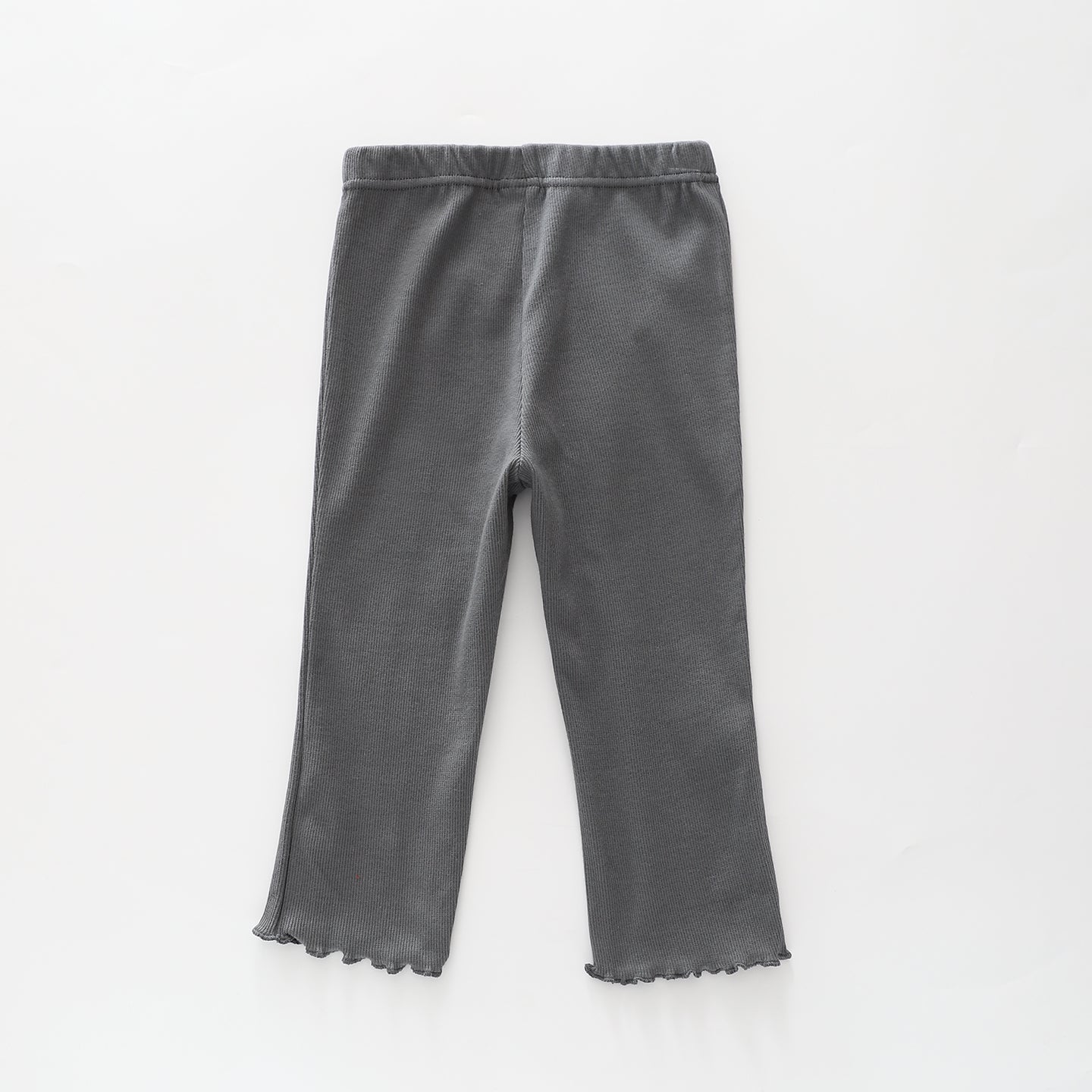 Grey Rib Legging Pants