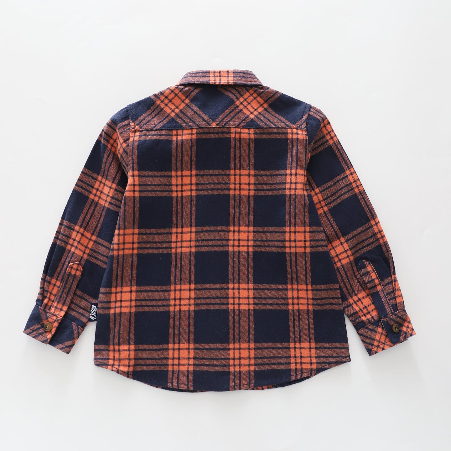 Orange Flanno Shirt