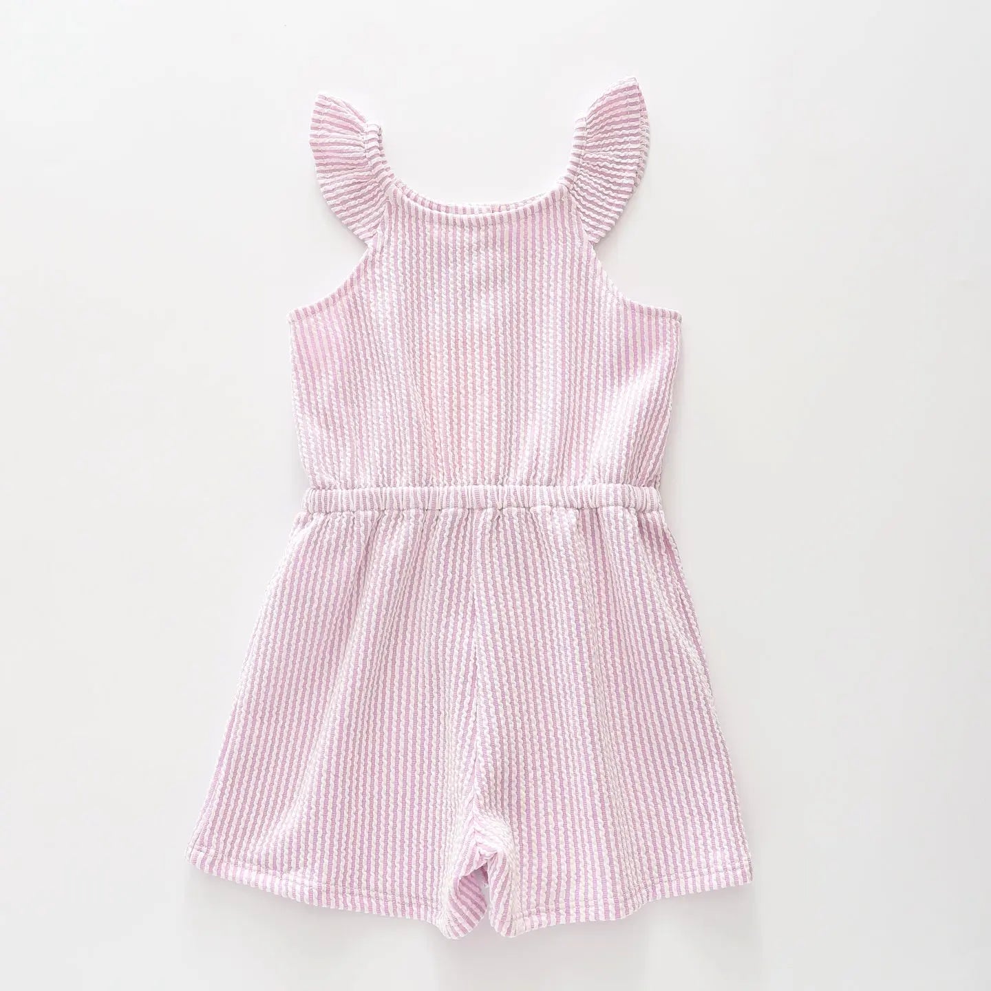 Lavender Stripes Playsuit Ollies Place