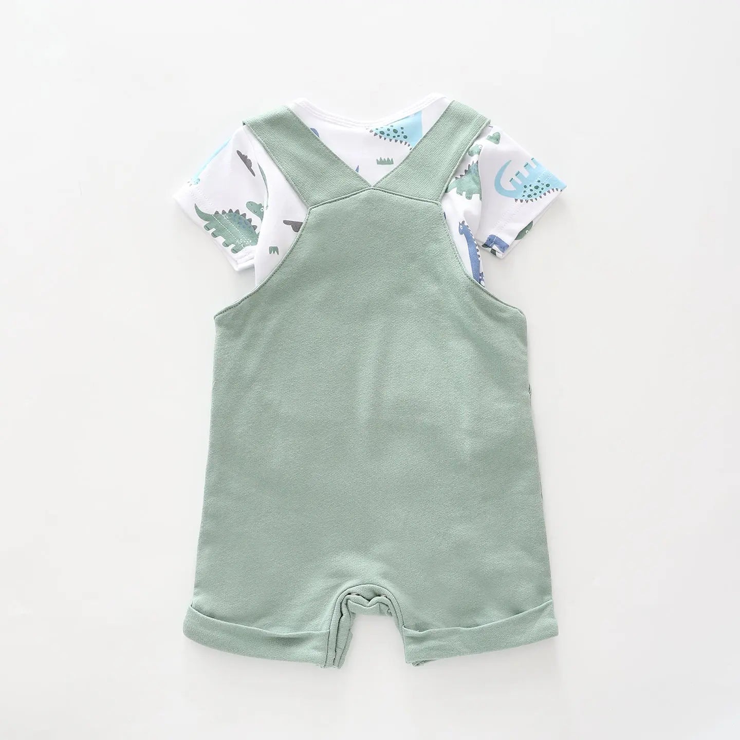 Little Dino Shortalls Set Ollies Place