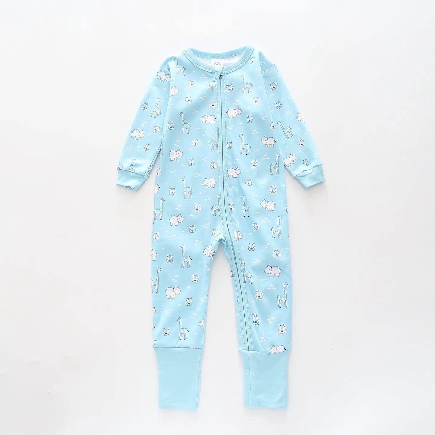 Little Hippo, Baby Boys Romper Ollies Place