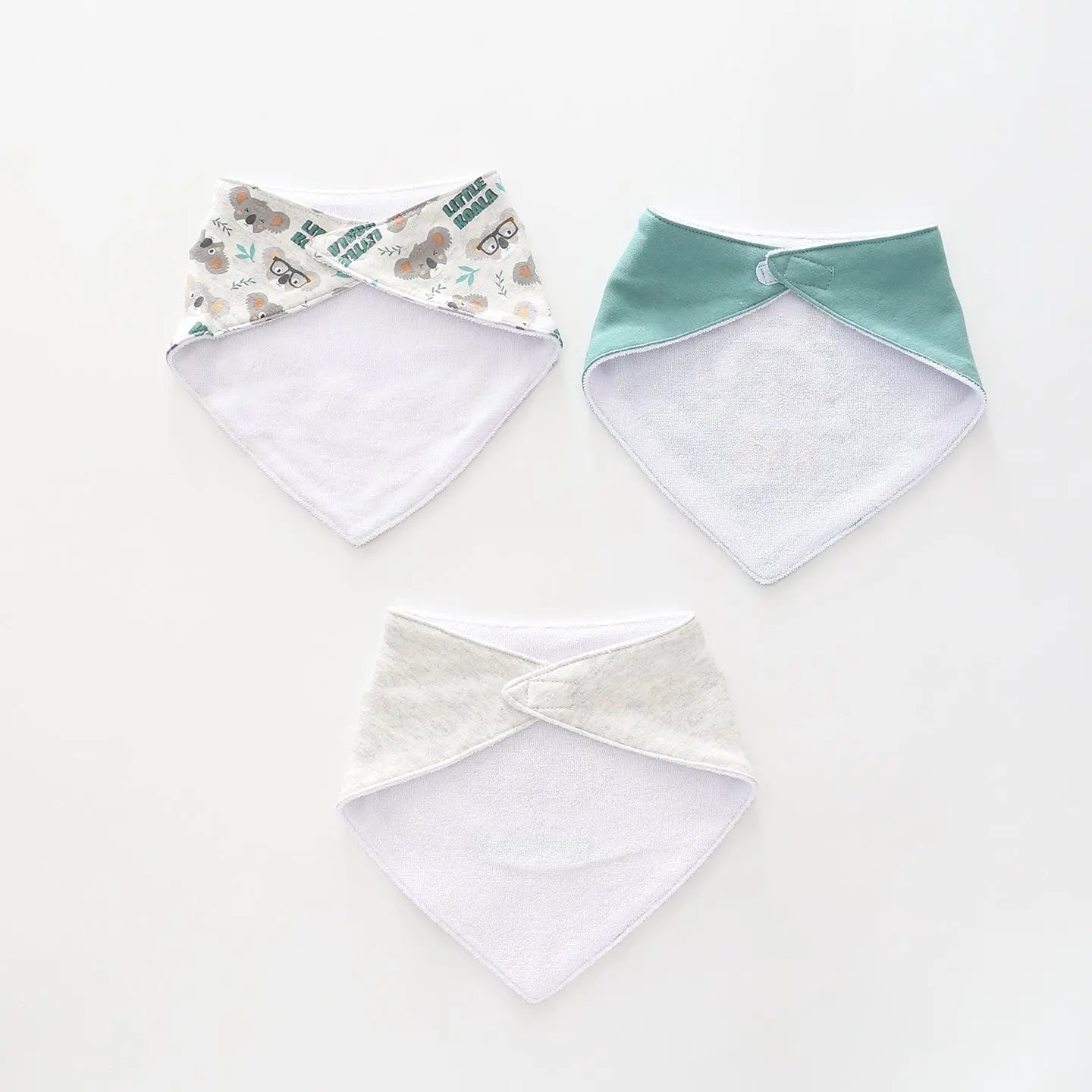 Little Koala, Baby Boys Bib Set Ollies Place
