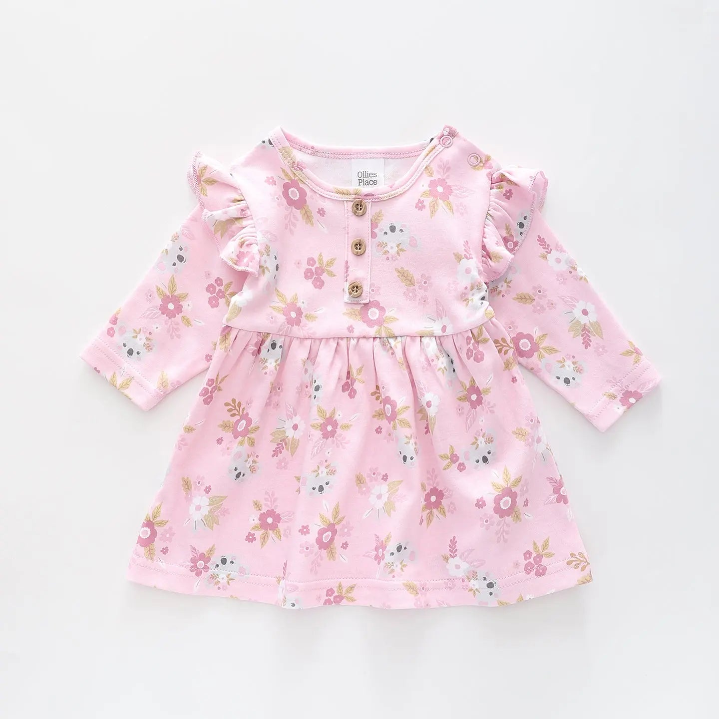 Little Miss Koala, Baby Girls Dress Ollies Place