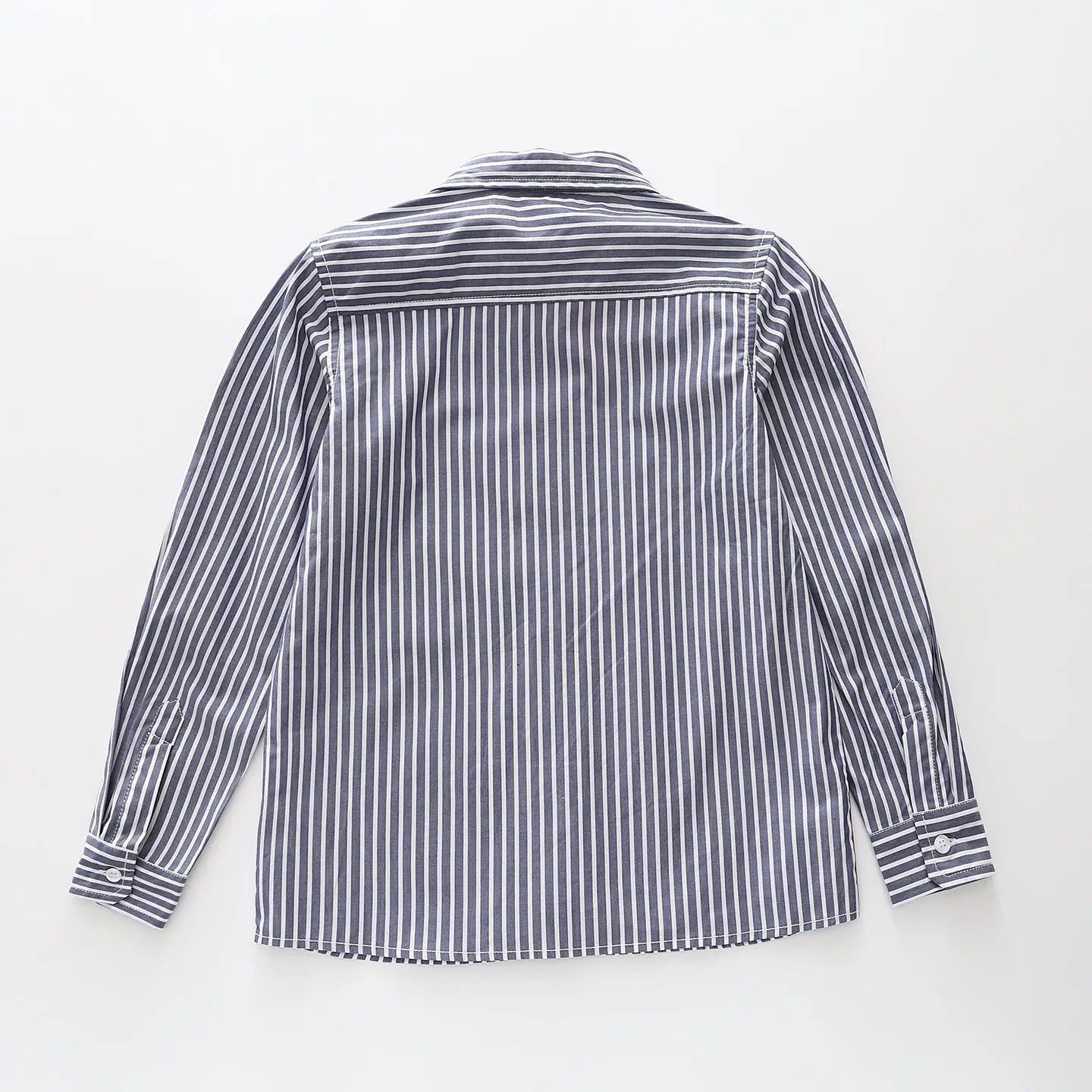 Long Sleeved Striped Collared Shirt Ollies Place