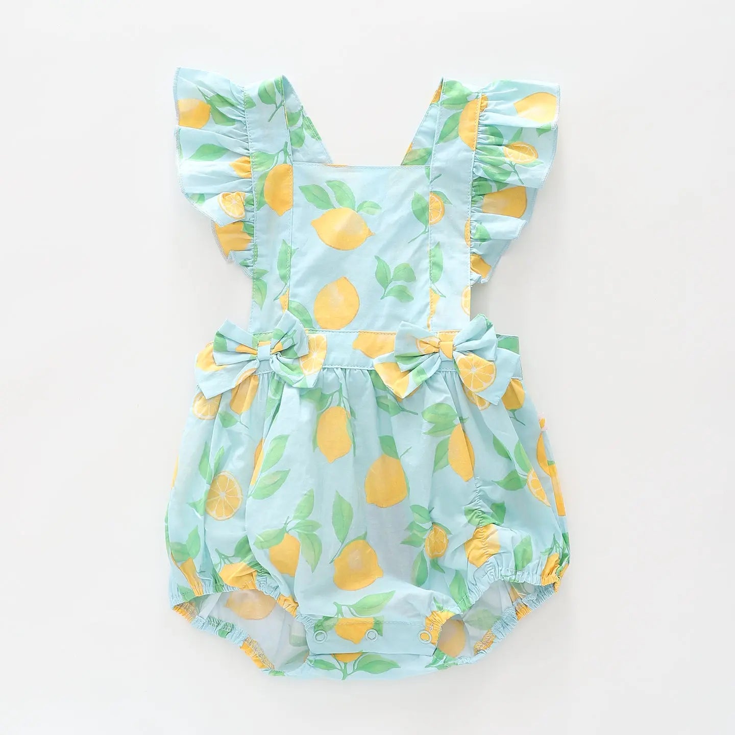 Lovely Lemons Ruffle Romper Ollies Place