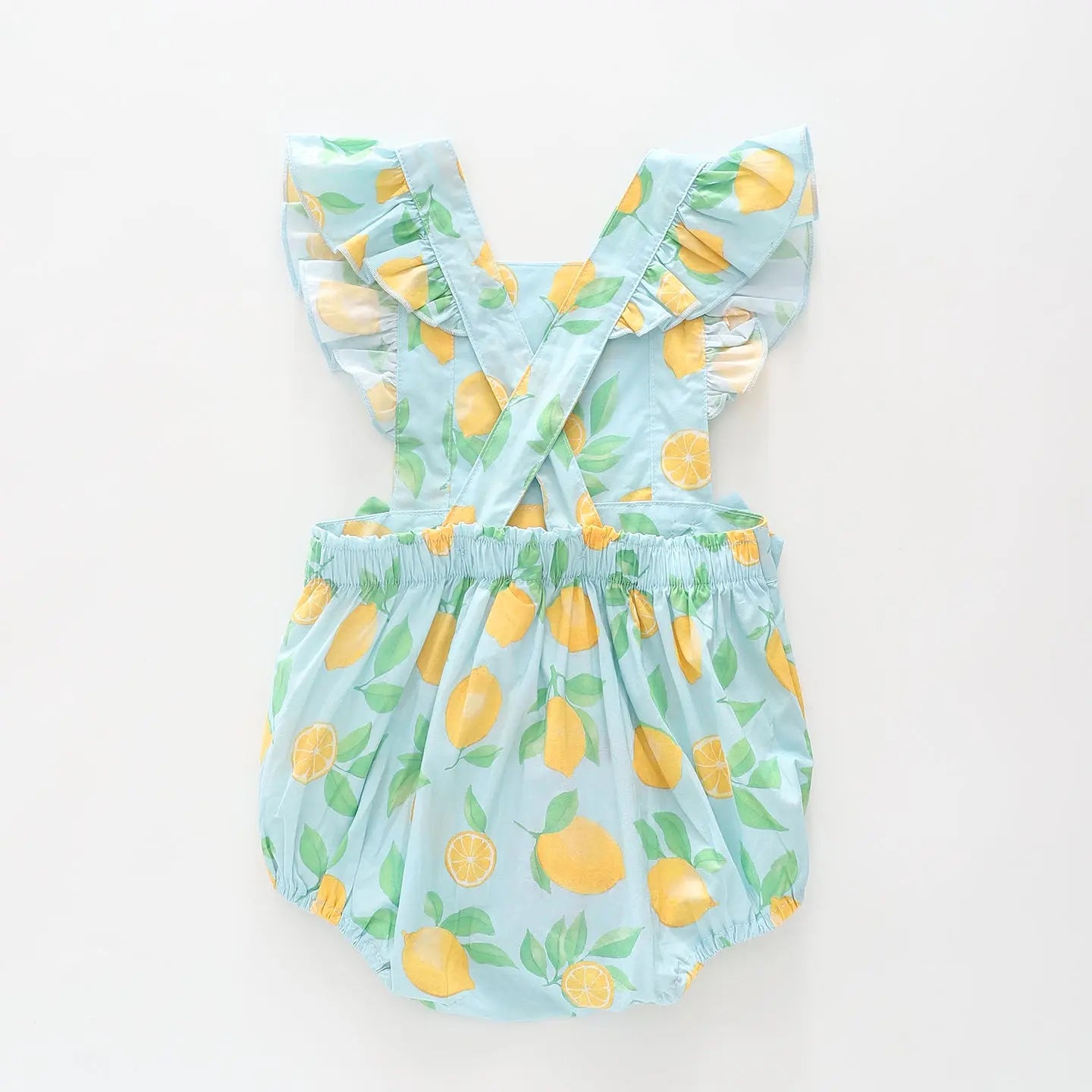 Lovely Lemons Ruffle Romper Ollies Place