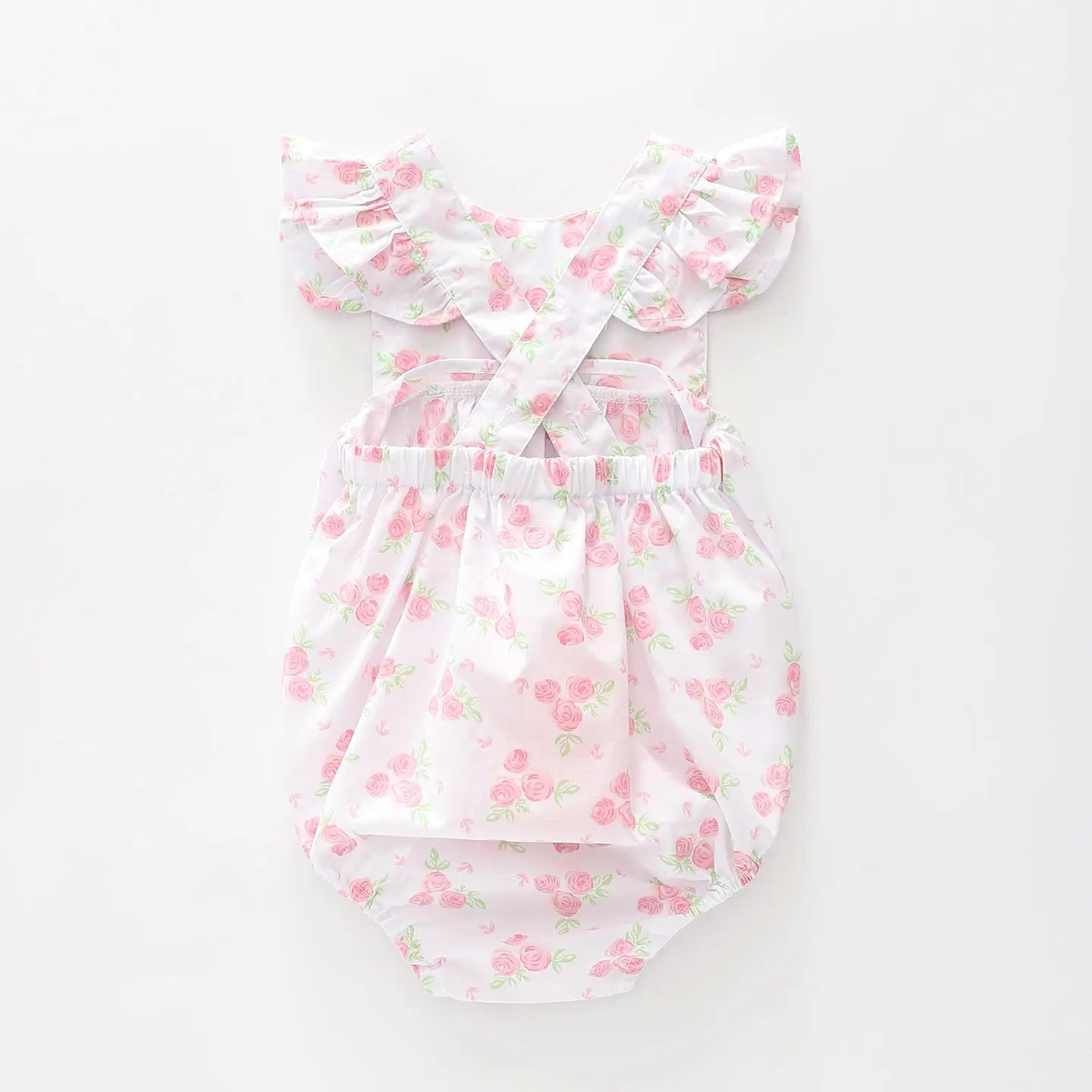 Lovely Rose Ruffle Romper Ollies Place