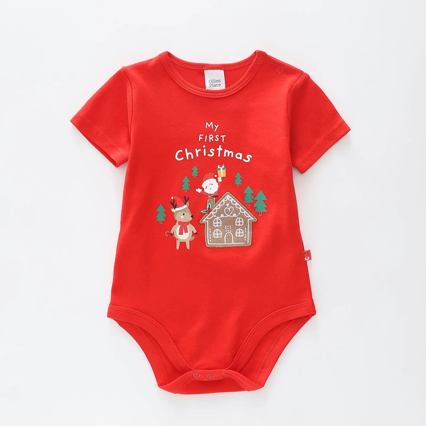 My First Christmas Bodysuit Ollies Place