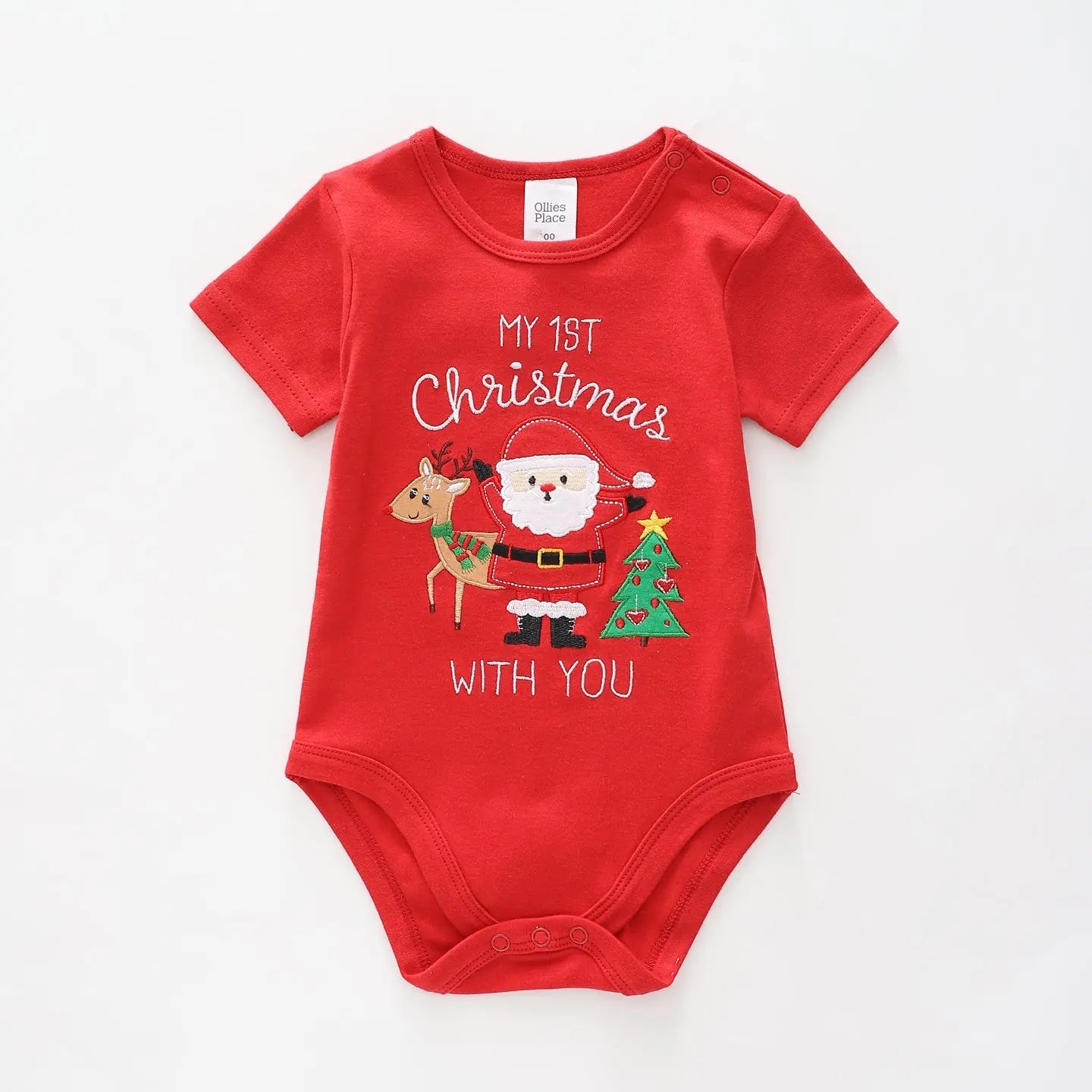 My First Christmas Bodysuit Ollies Place
