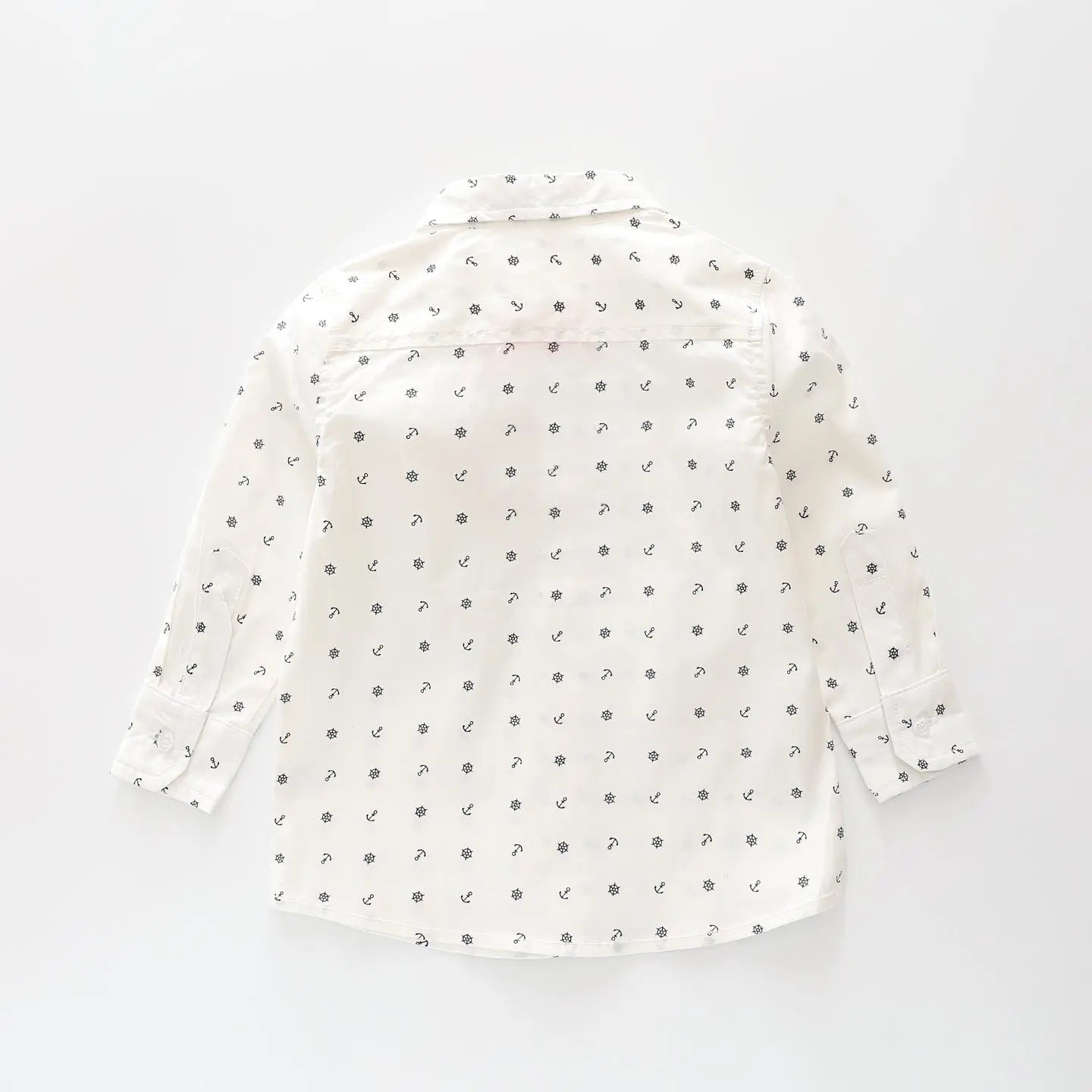 Nautical Print LS Shirt Ollies Place