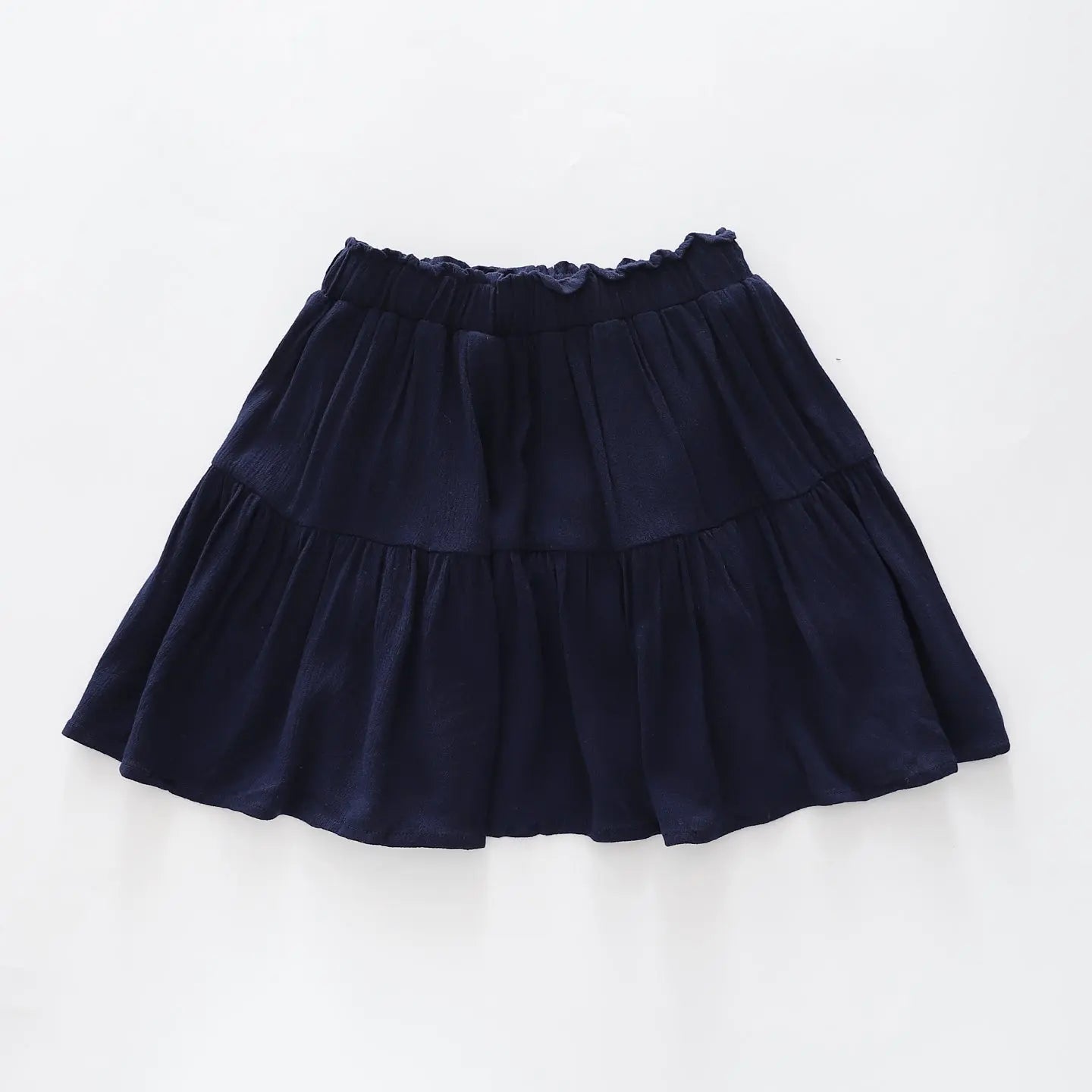 Navy Cheesecloth Skirt Ollies Place