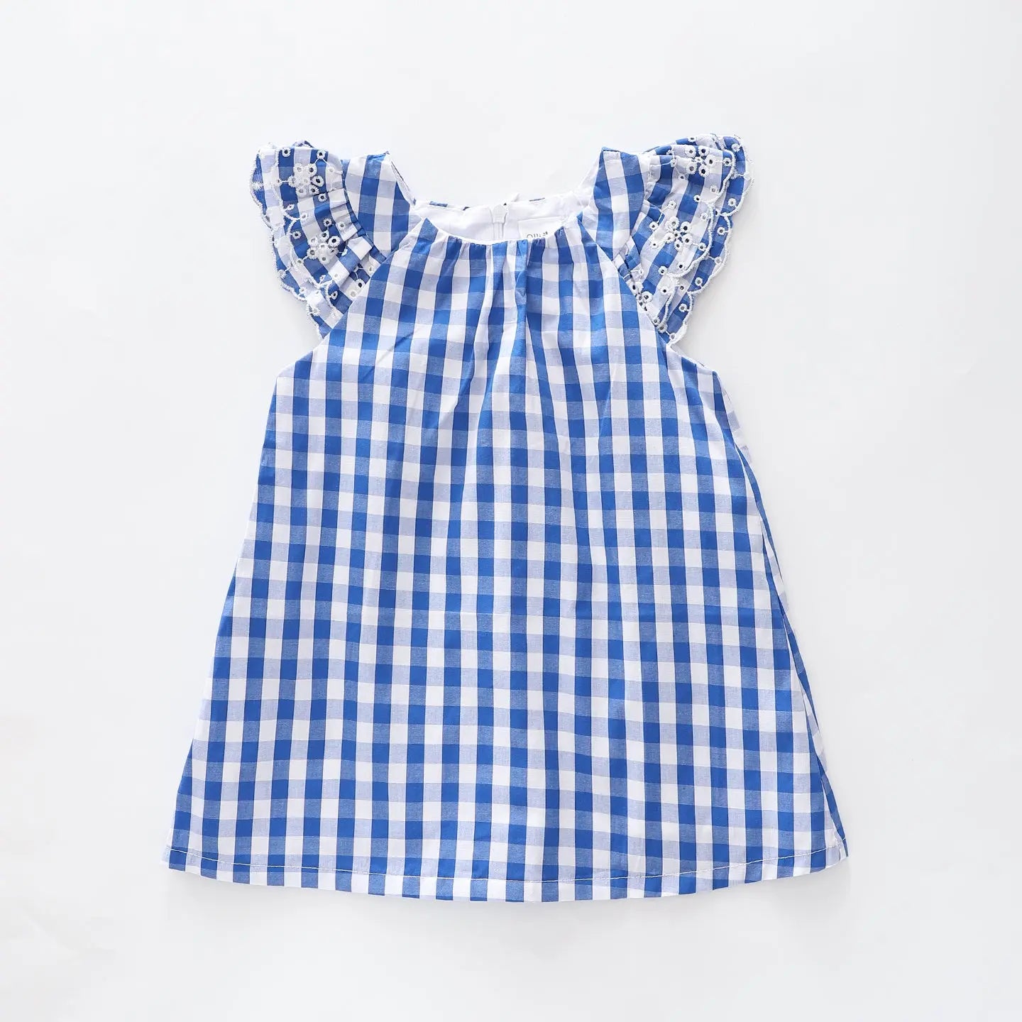 Navy Daisy Check Dress Ollies Place