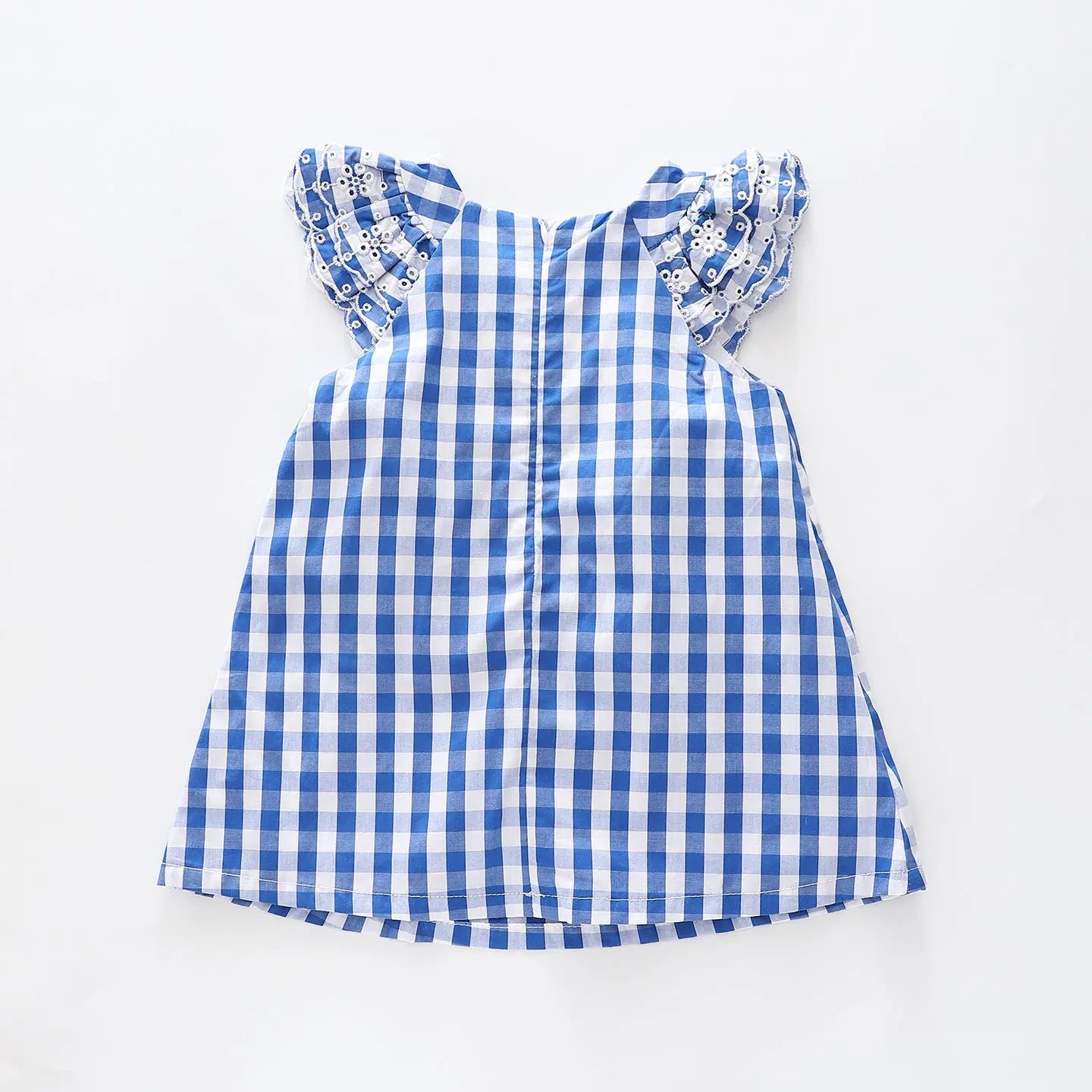 Navy Daisy Check Dress Ollies Place