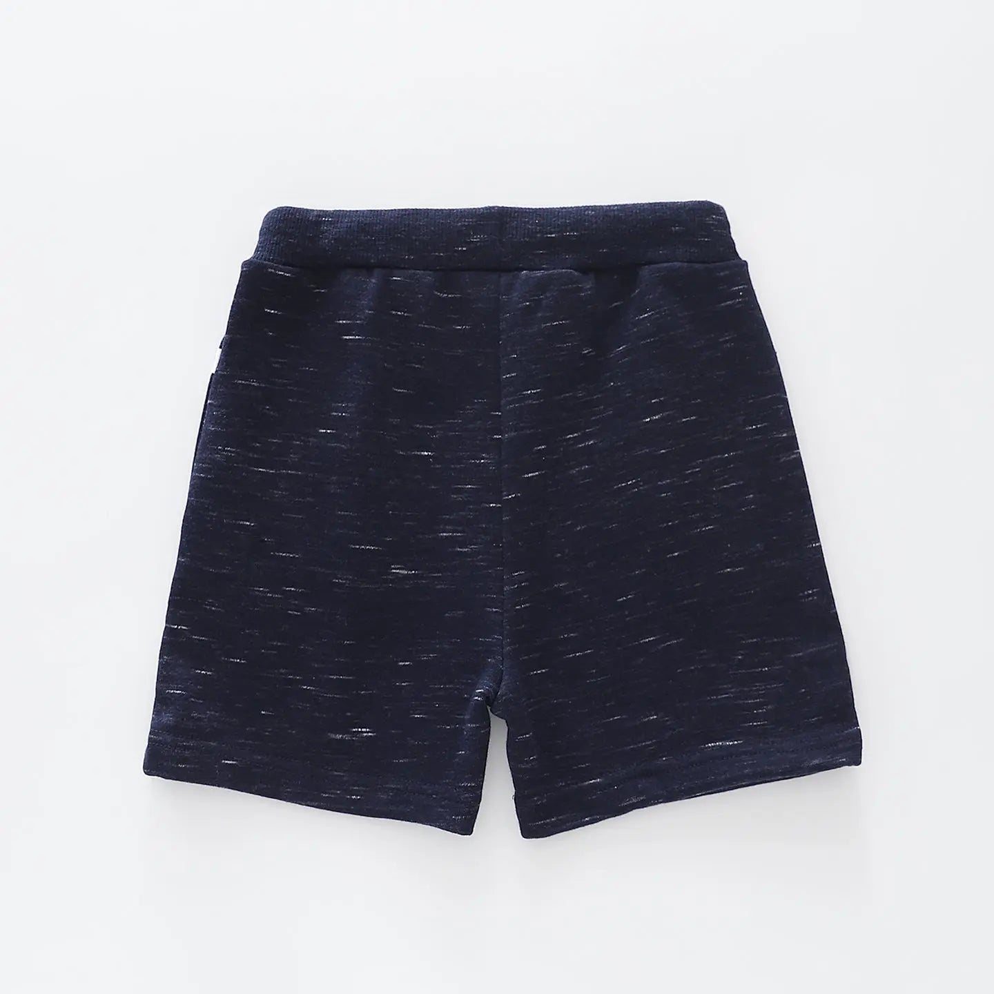 Navy Marle Shorts Ollies Place