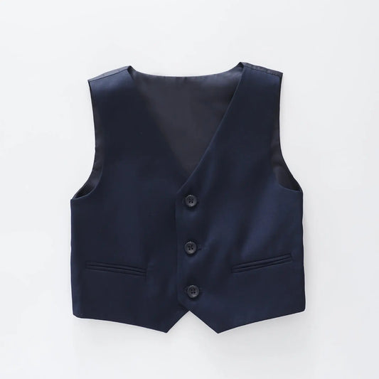 Navy Waistcoat Suit Vest Ollies Place
