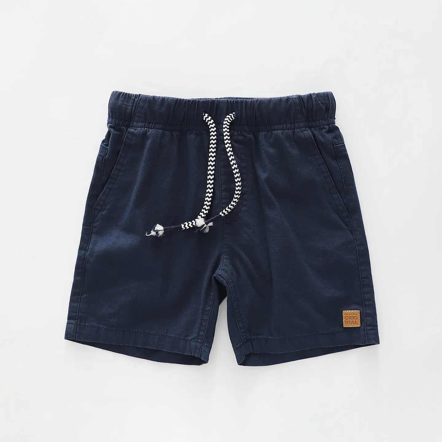 Navy Woven Shorts Ollies Place