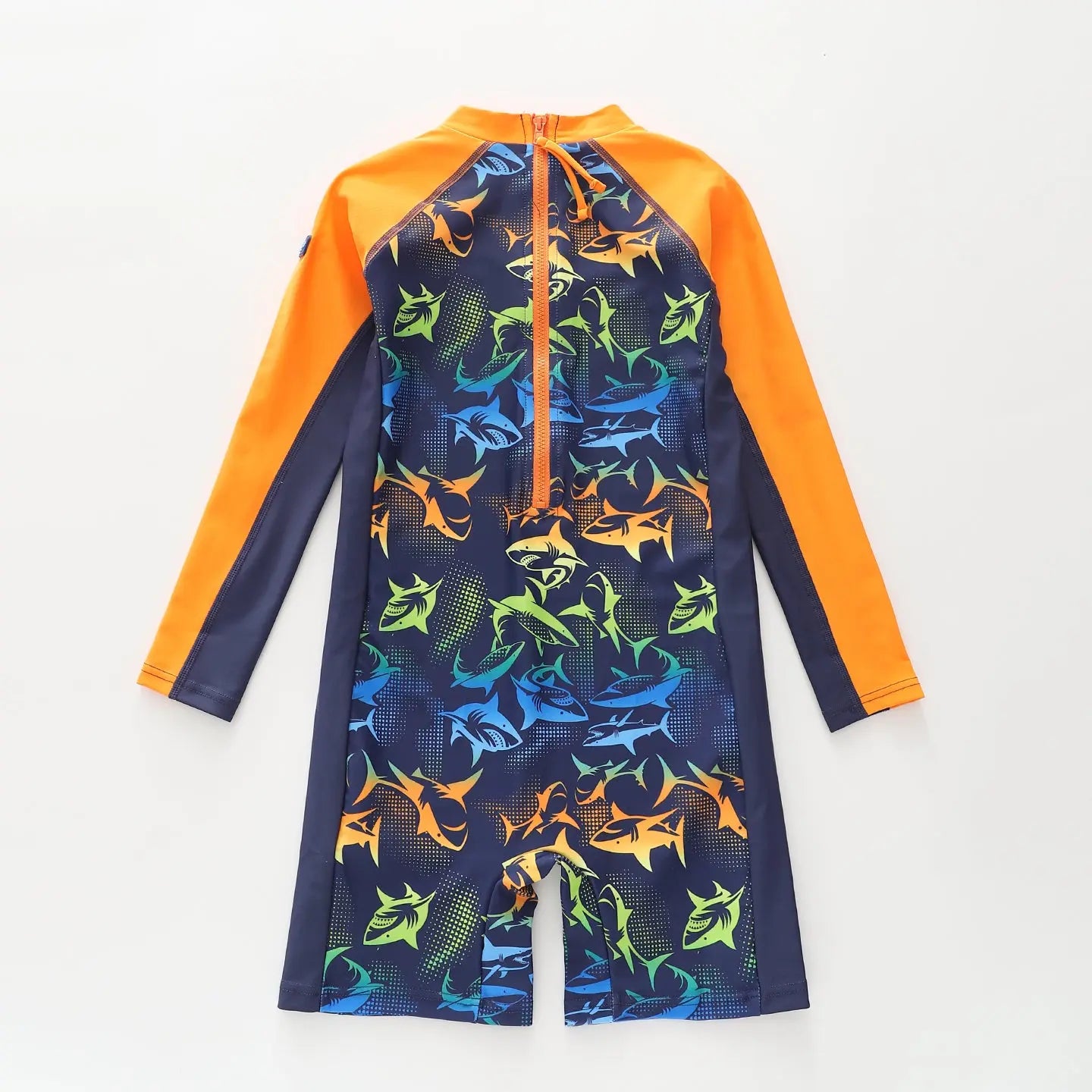 Neon Shark Rashie Swimsuit Ollies Place