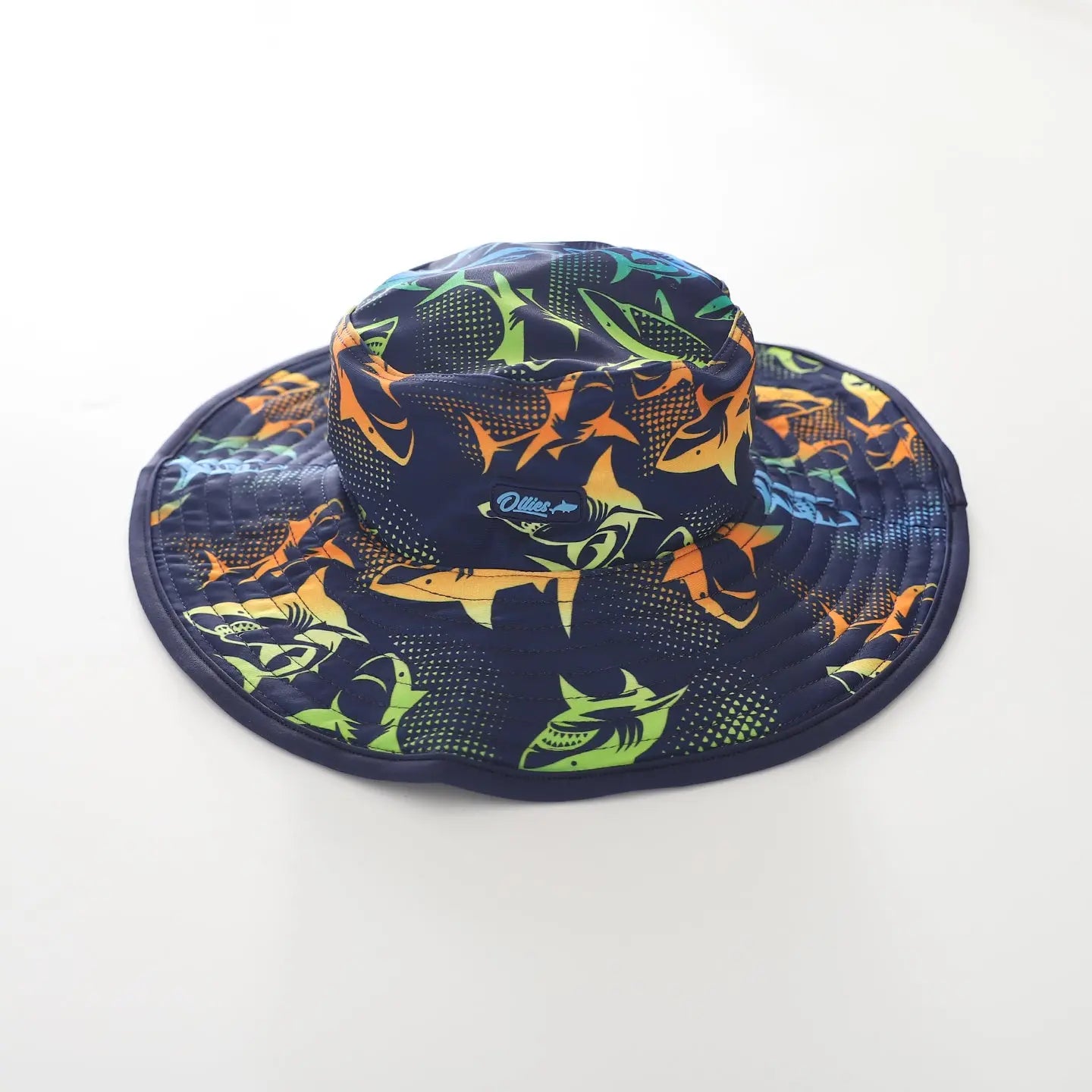 Neon Shark Swim Hat Ollies Place