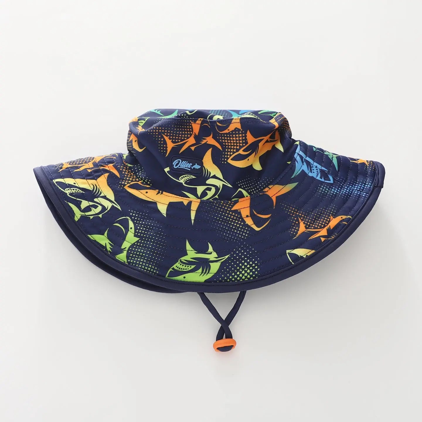 Neon Shark Swim Hat Ollies Place