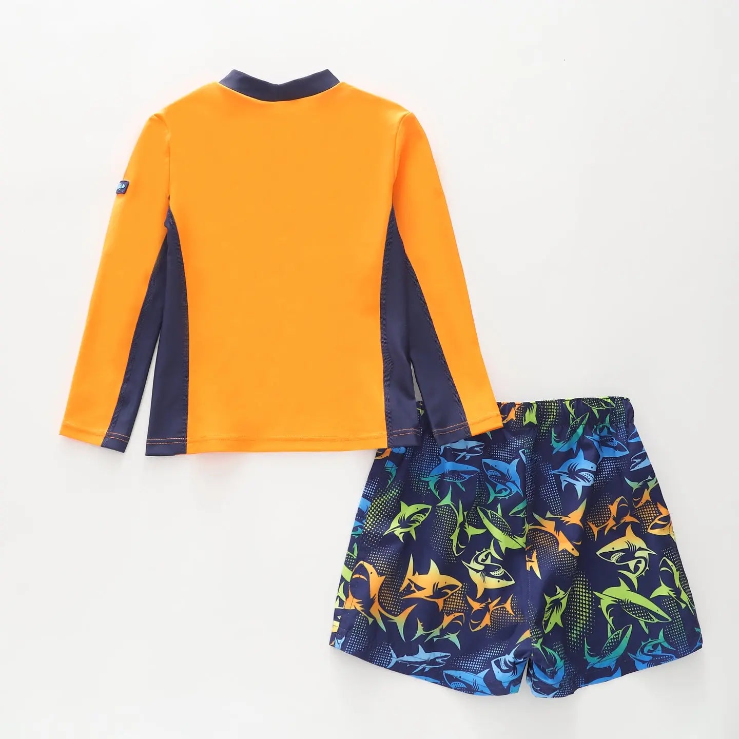 Neon Sharks Rash Set Ollies Place