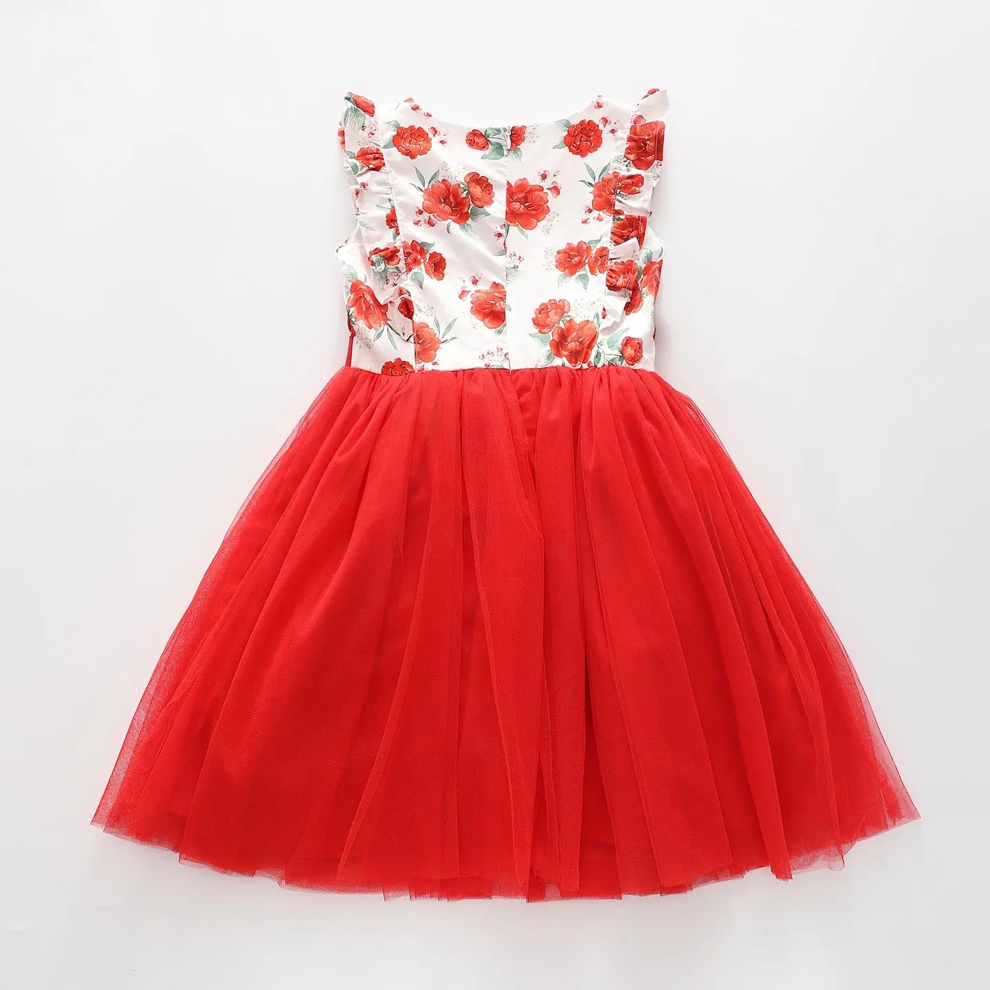 Older Girls Special Occasion Red Rose Dress Ollies Place