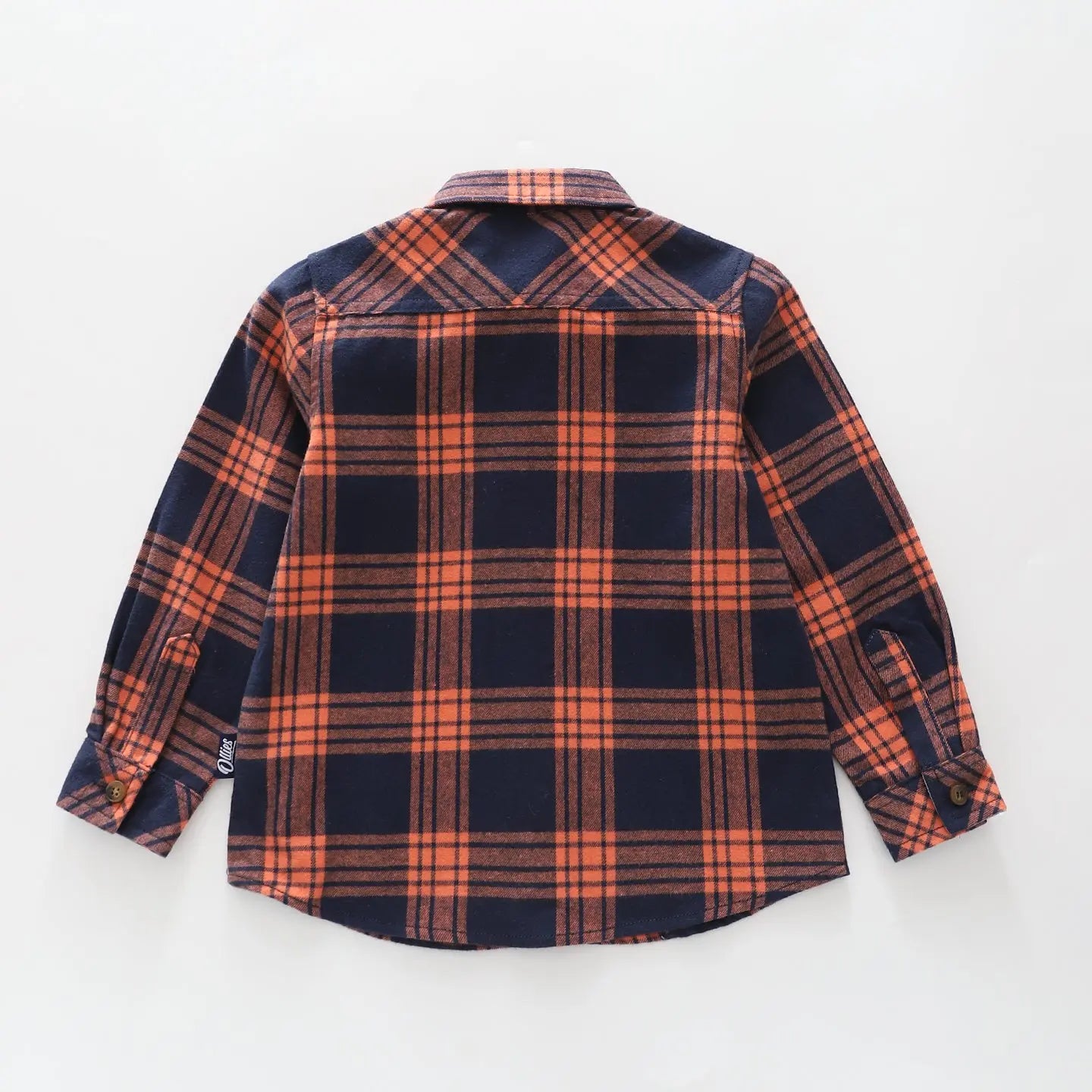 Orange Flanno Shirt Ollies Place