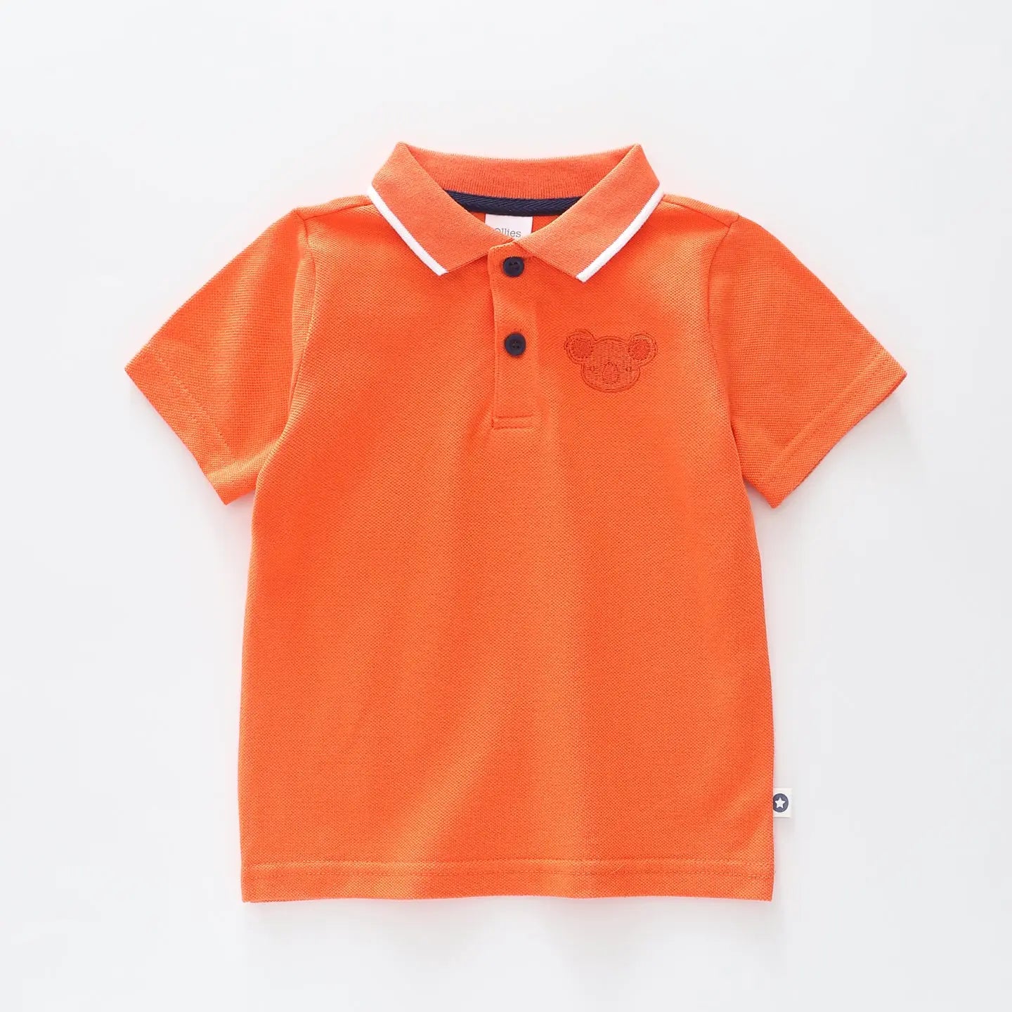 Orange Koala Polo T-shirt Ollies Place