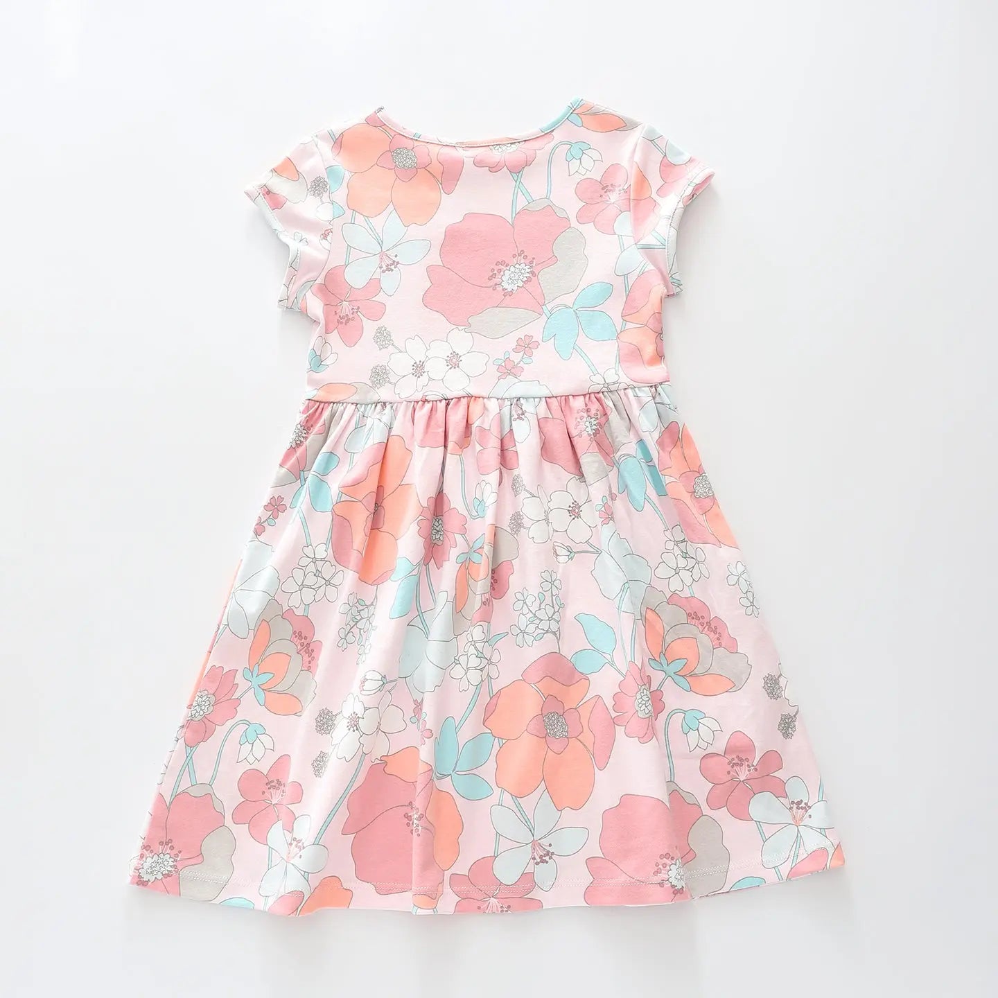 Pastel Blooms Print Dress Ollies Place