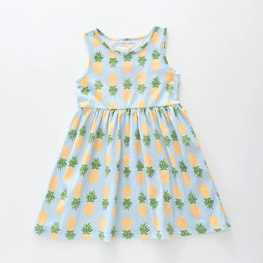 Pineapple Print Dress Ollies Place