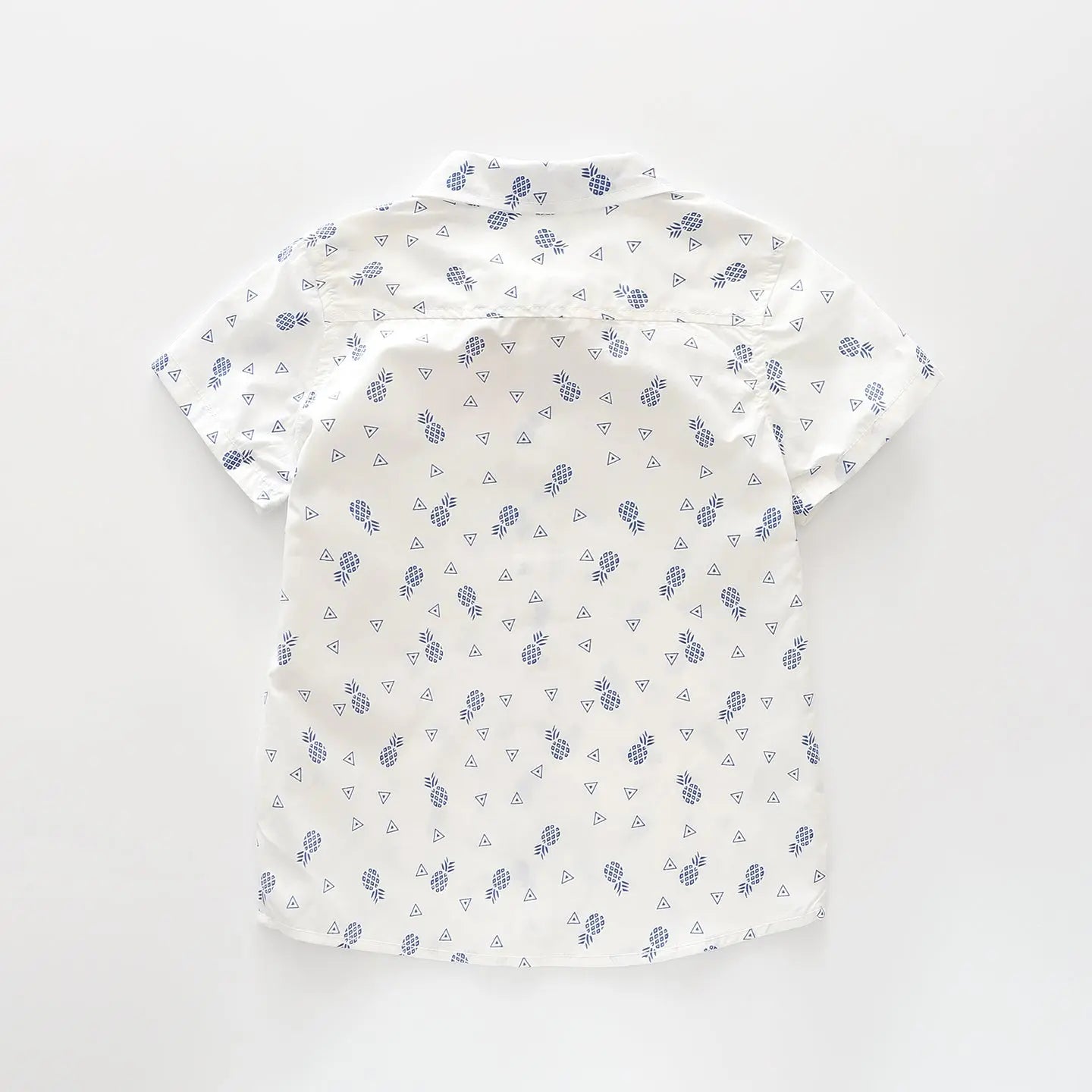 Pineapple Triangles Collared Shirt Ollies Place