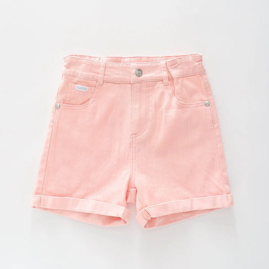Pink Denim Shorts Ollies Place