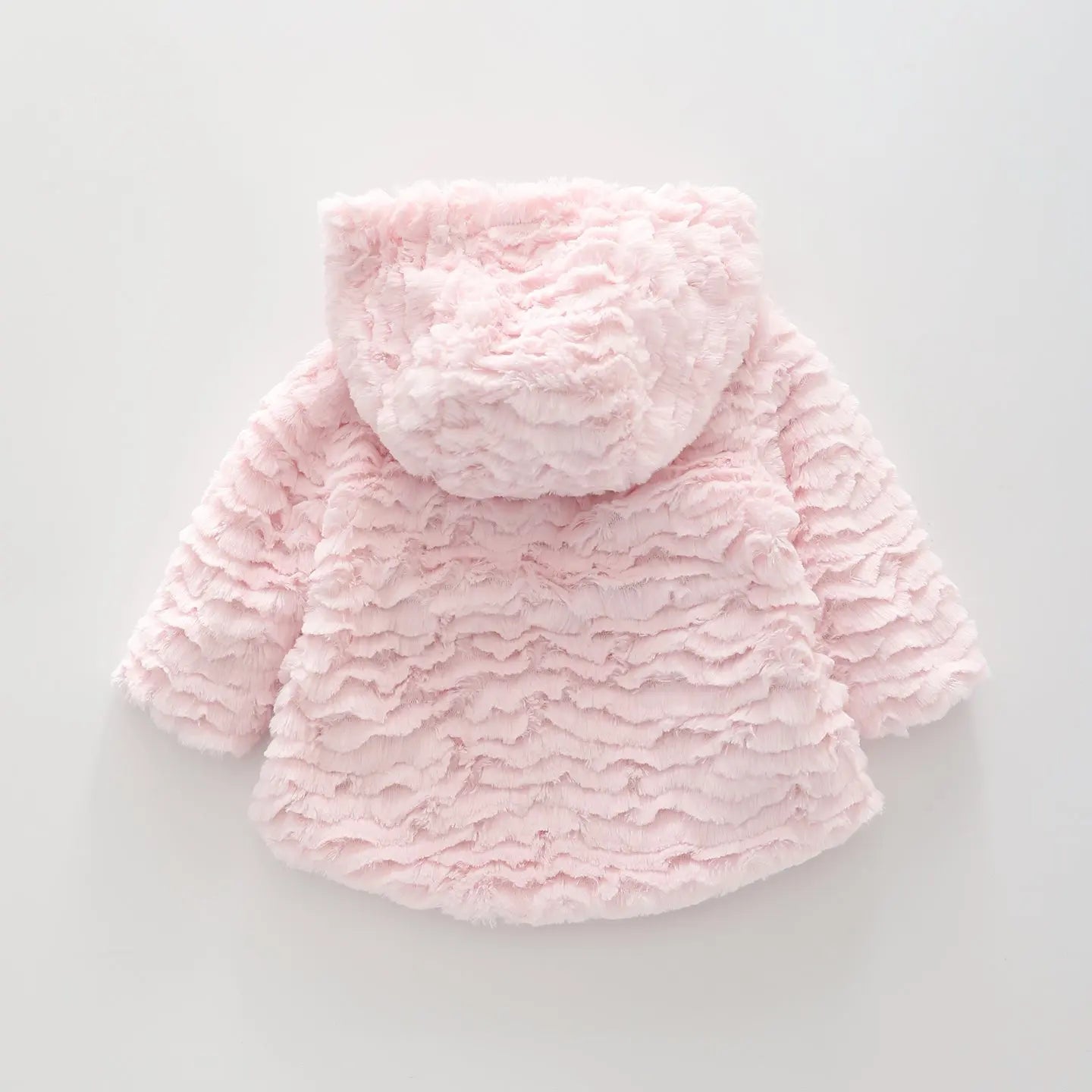 Pink Faux Fur Baby Girls Coat Ollies Place