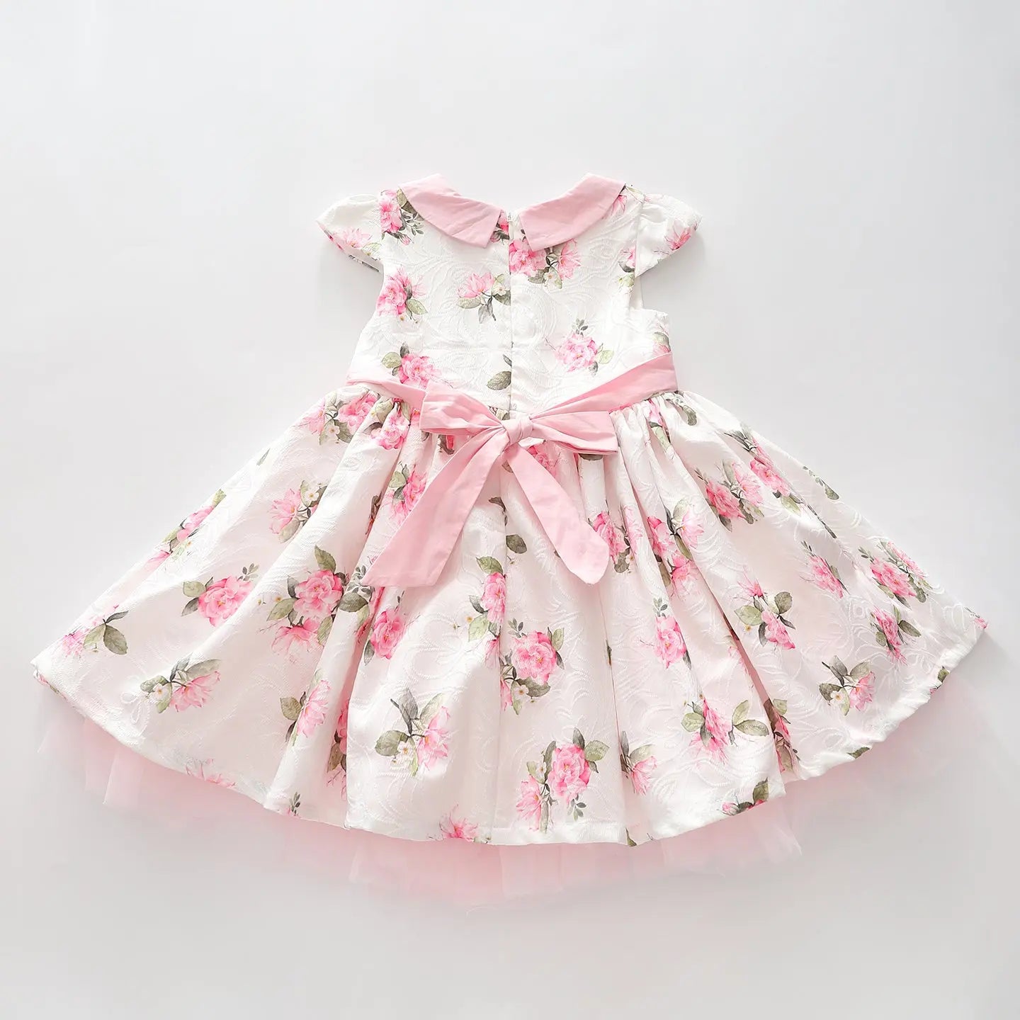Pink Floral Party Dress Ollies Place