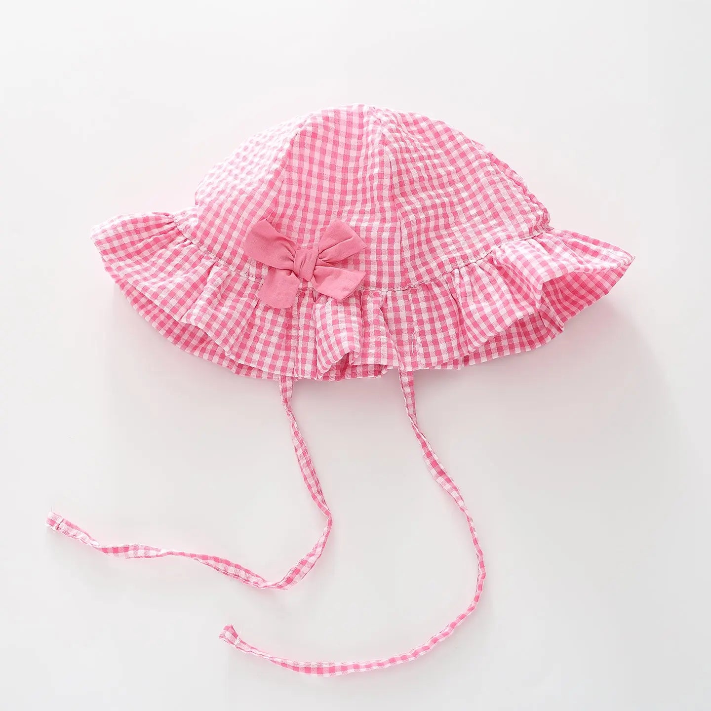 Pink Gingham Hat Ollies Place