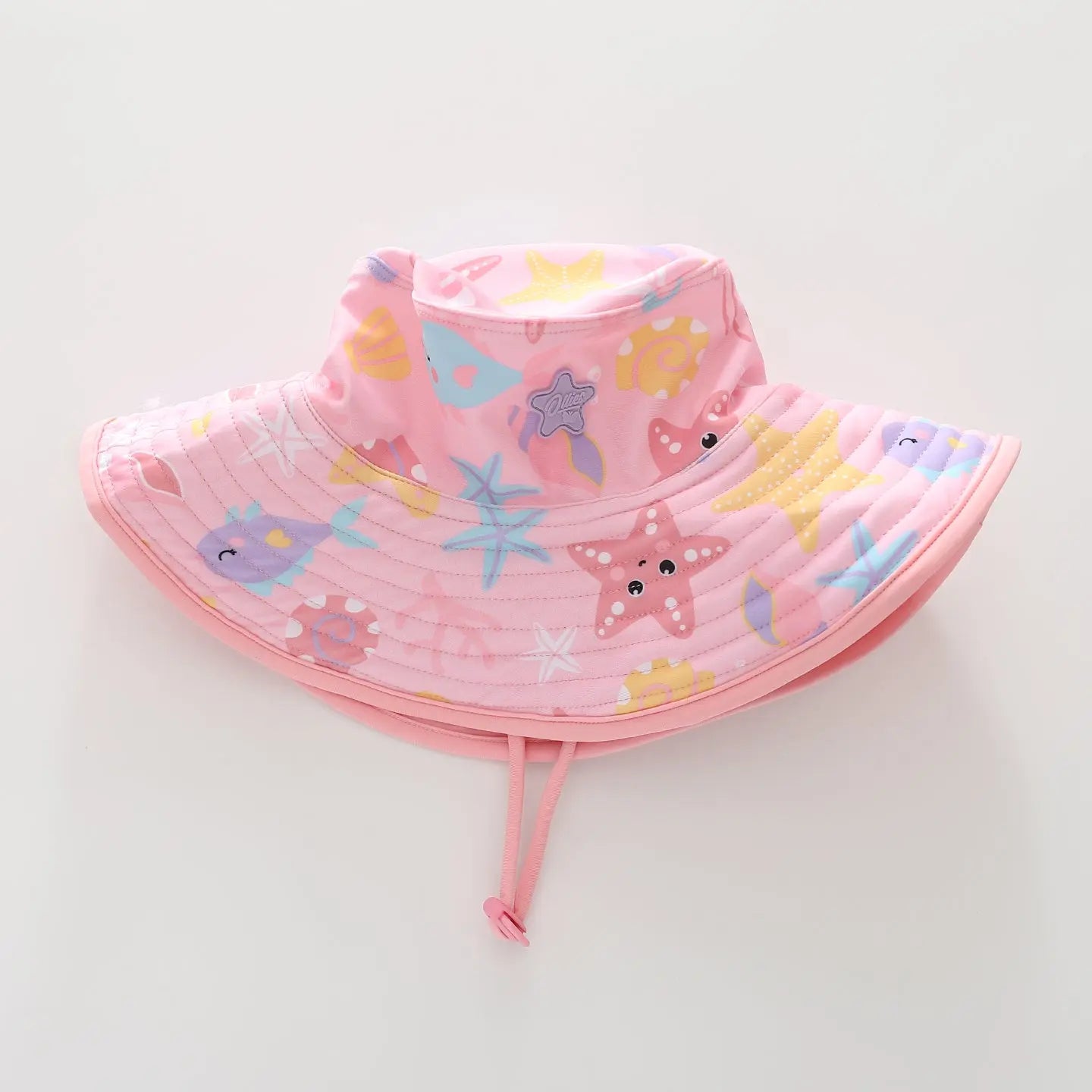 Pink Starfish Swim Hat Ollies Place