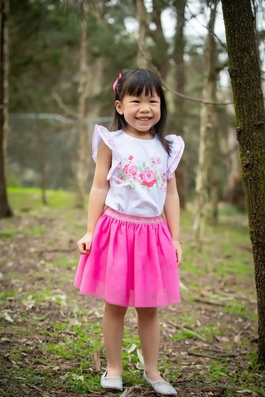 Pink Tutu Tulle Skirt Ollies Place