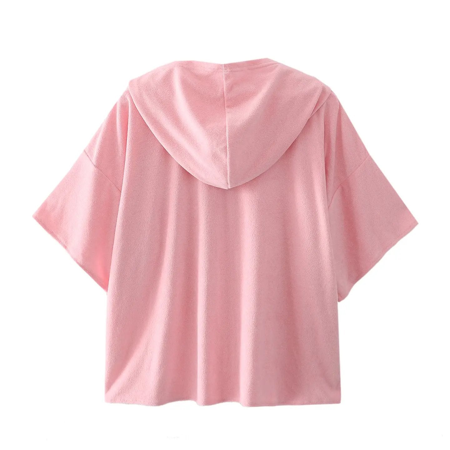 Pink Zip Up Hoodie Towel Ollies Place