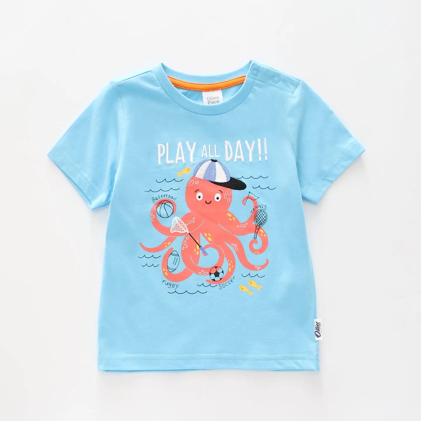 Play All Day Print Tee Ollies Place