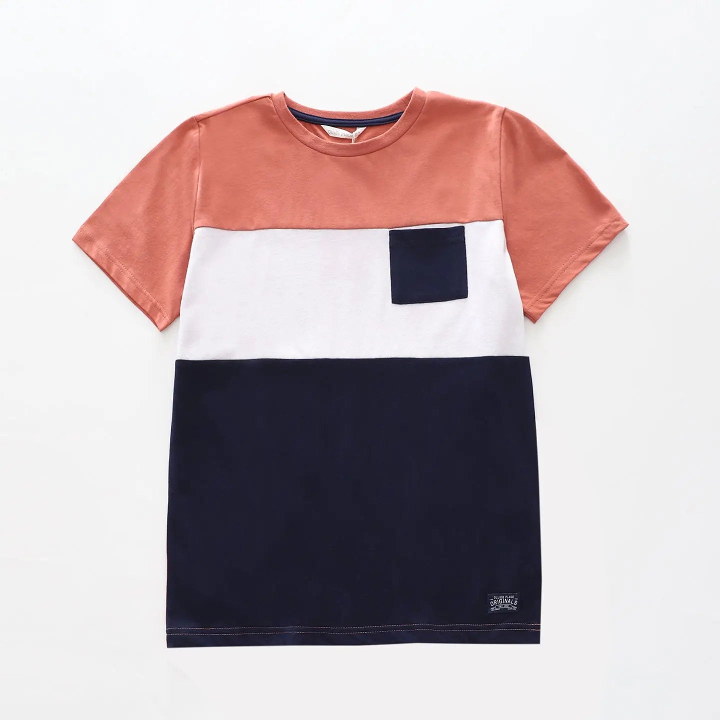 Pocket Spliced Tee Ollies Place