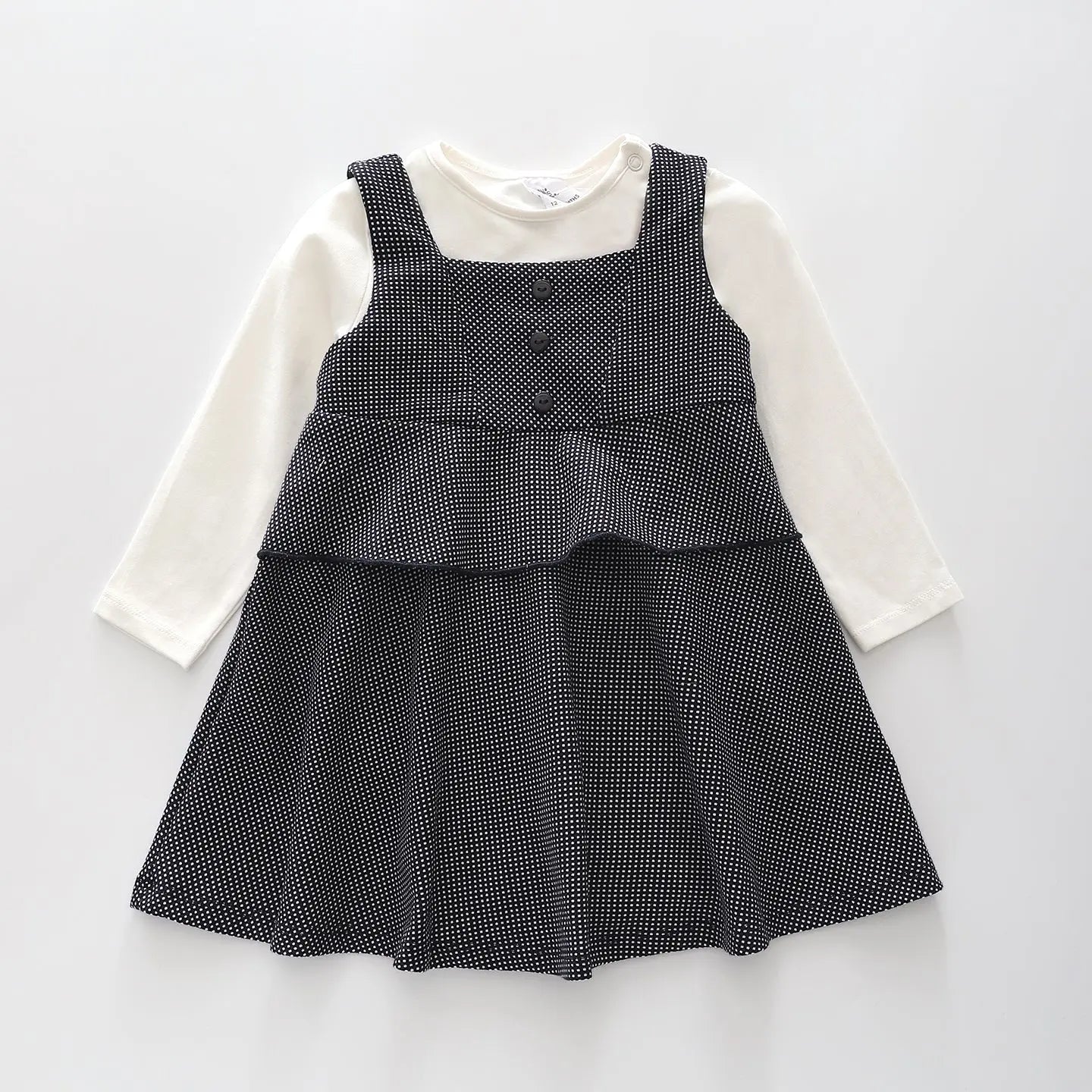 Polka Dot Pinafore Set Ollies Place