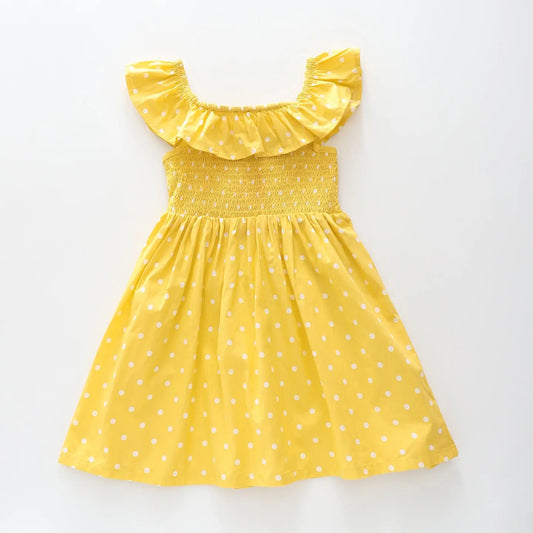 Polka Dot Summer Dress Ollies Place