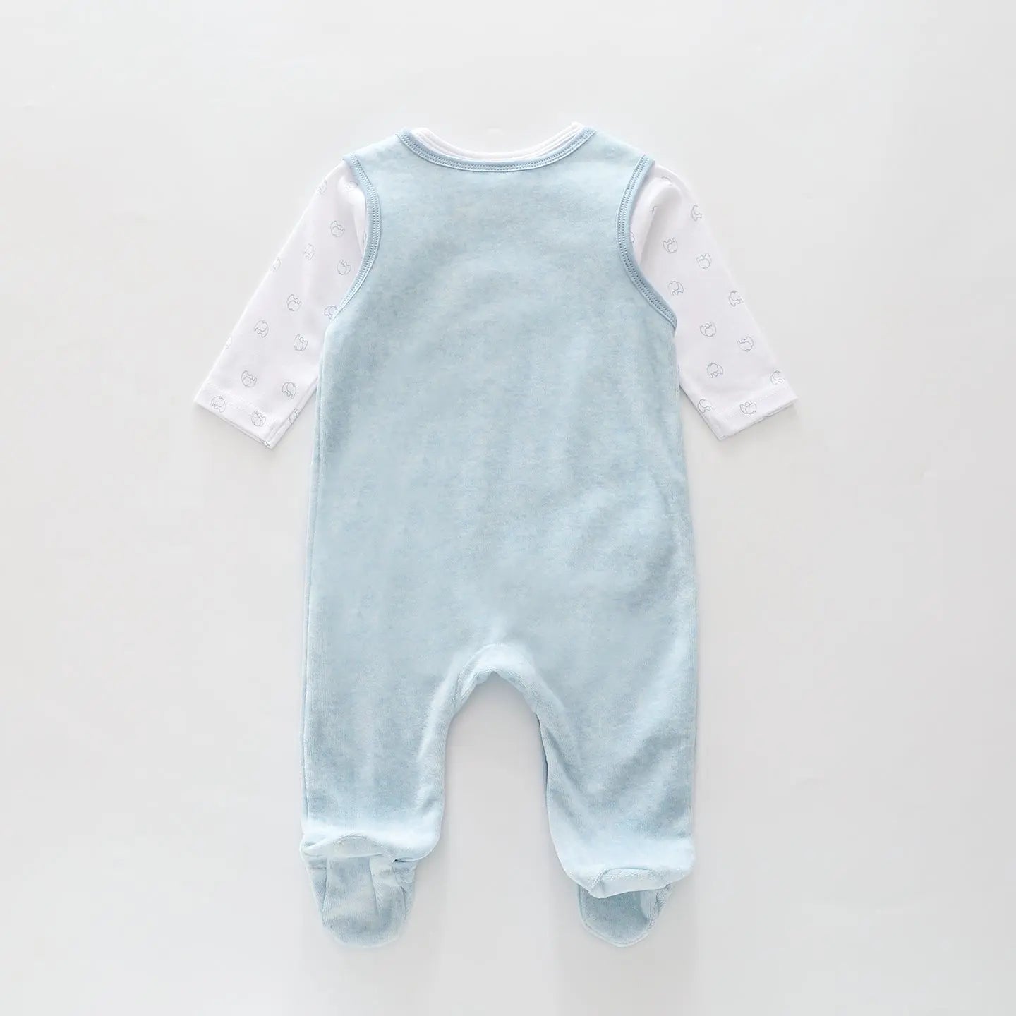 Prem Baby Elephant Overalls Set Ollies Place