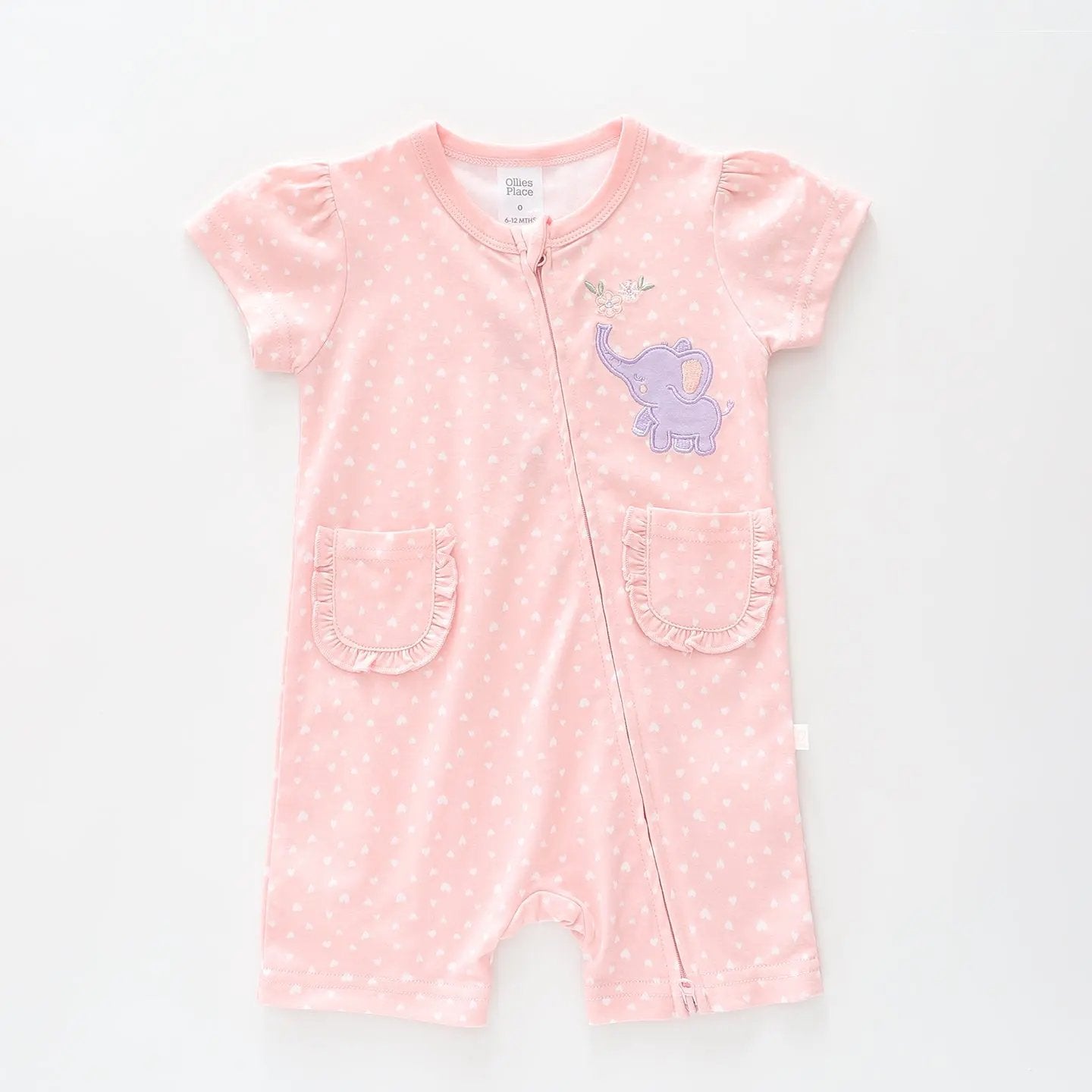 Prem Baby Girls Ellie Summer Romper Ollies Place