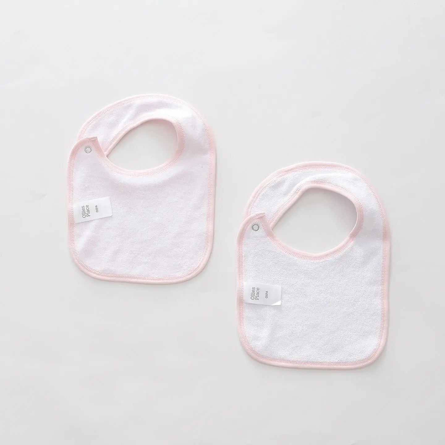 Premmie Pink Bib Set (2pc) Ollies Place