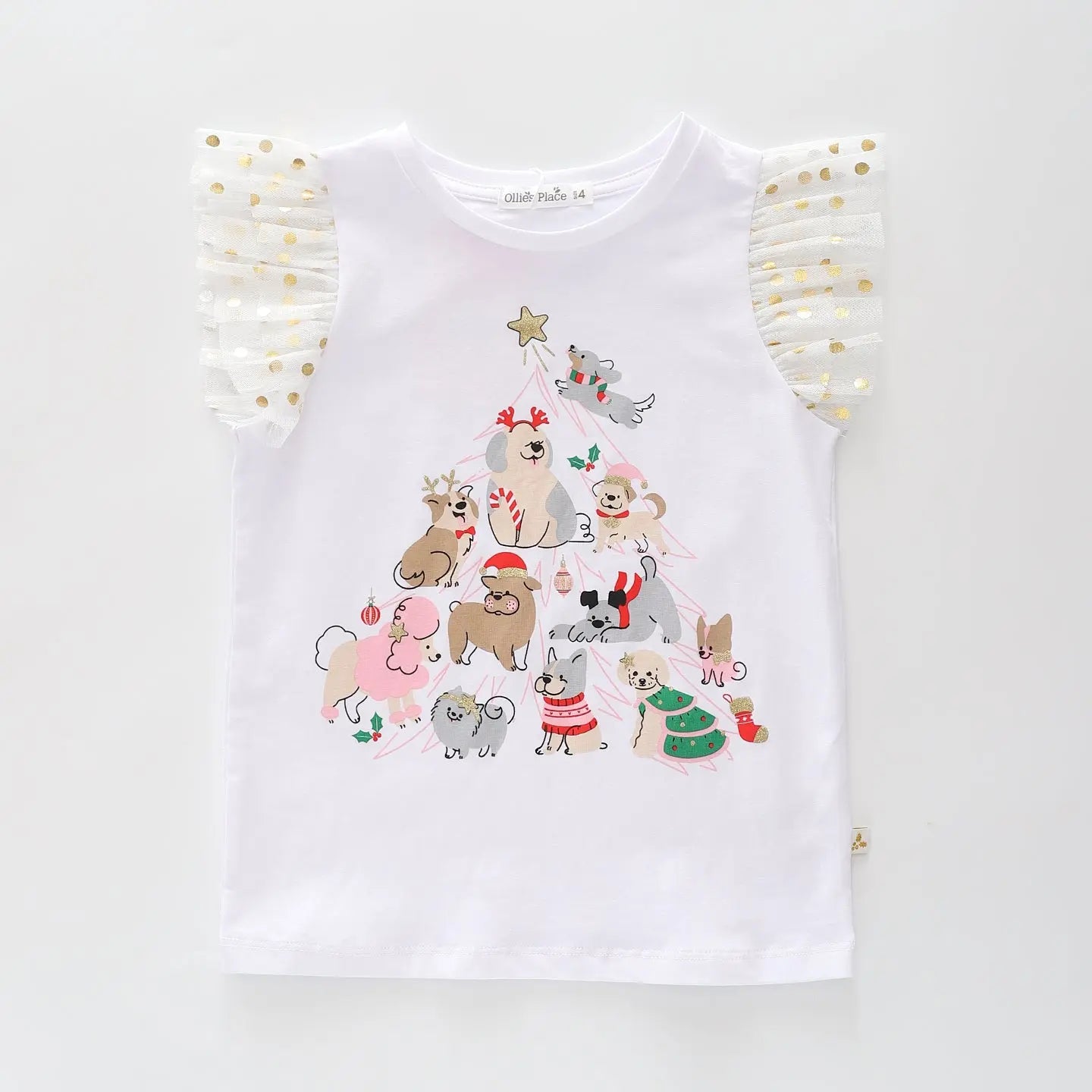 Puppy Christmas Tee Ollies Place