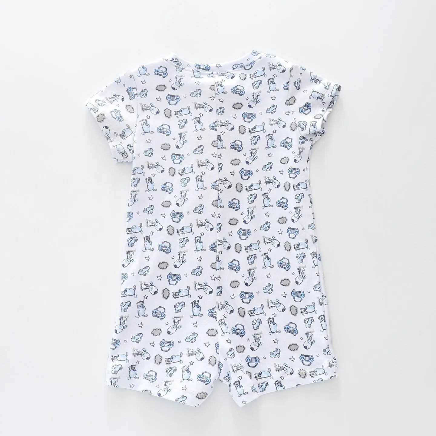Puppy Print Baby Romper Ollies Place