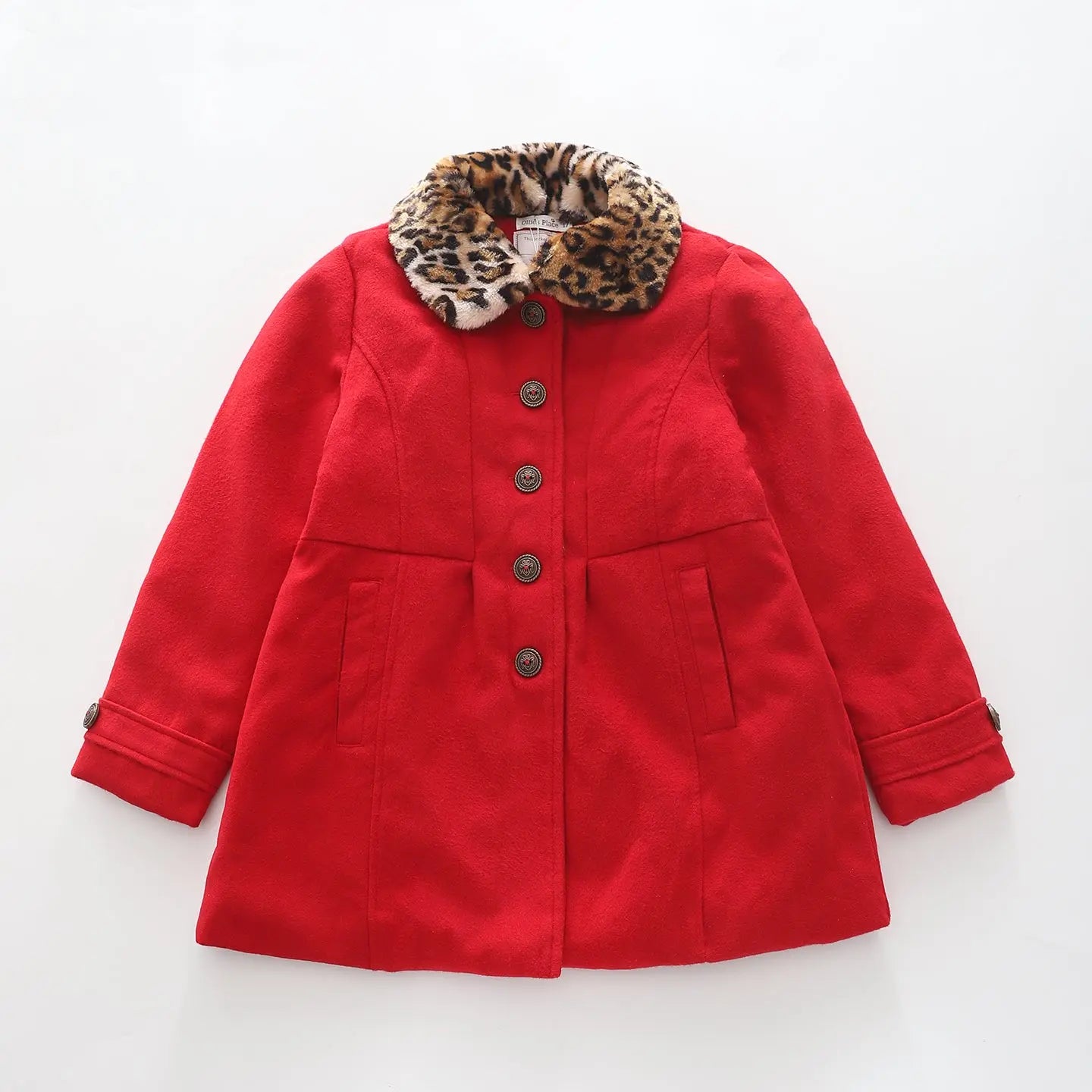 Baby Girl Red Coat Childrens Rain Mac Tesco F&F Girls Red Overcoat