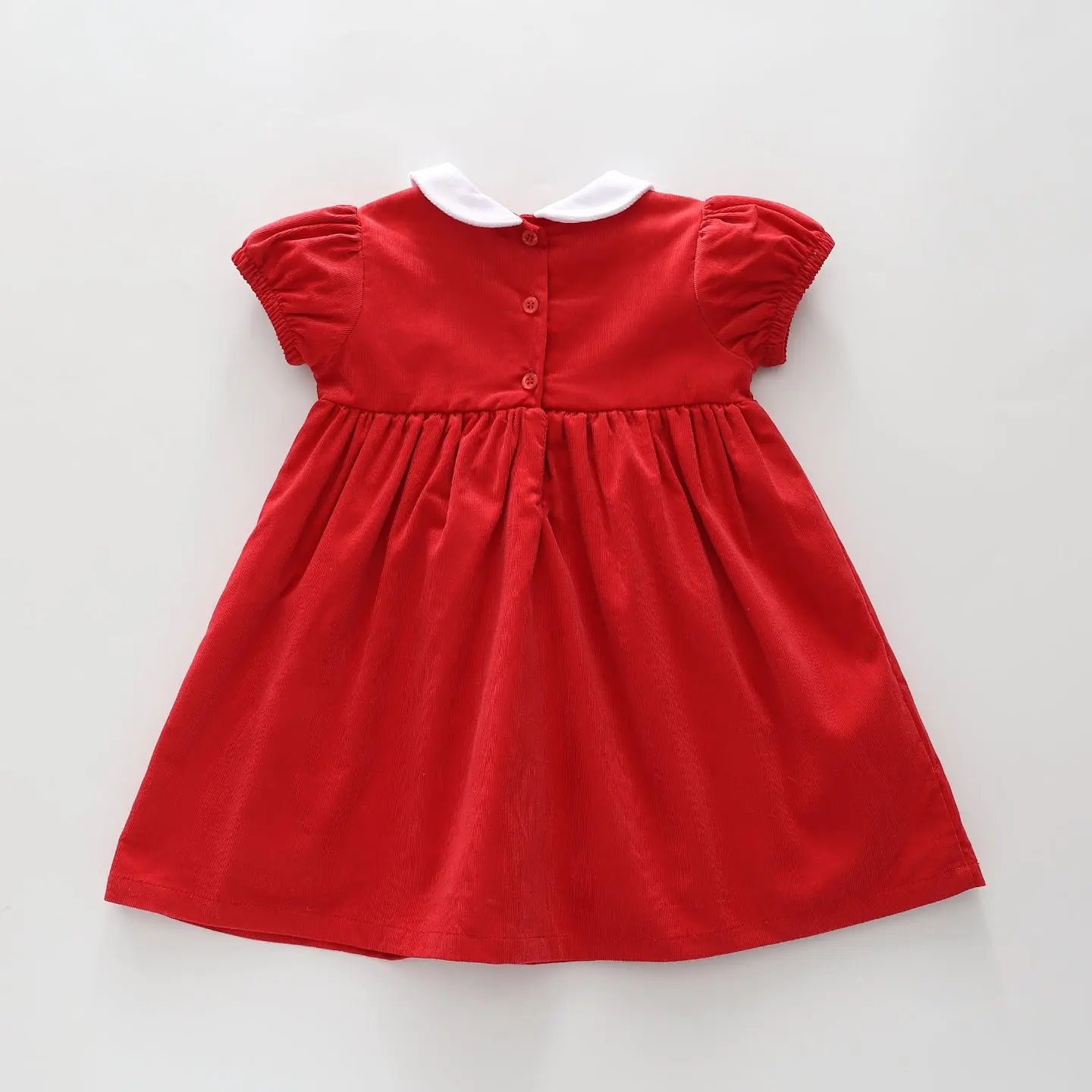 Red Scotty Dog Cord Dress Ollies Place